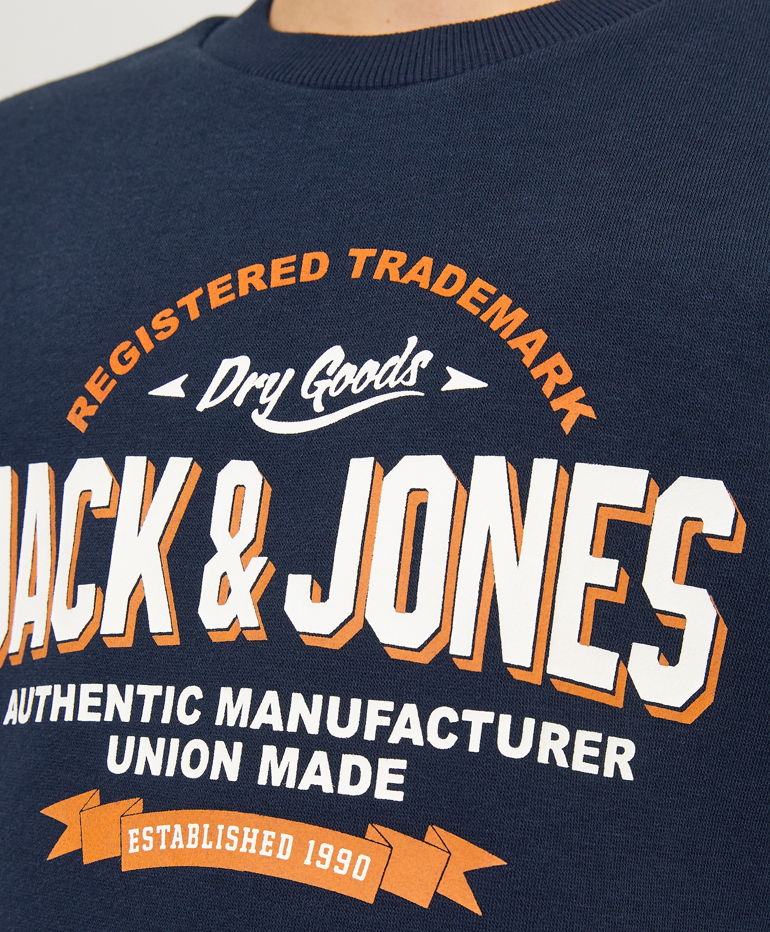 Jack&Jones Jr Logo Sweat Crew