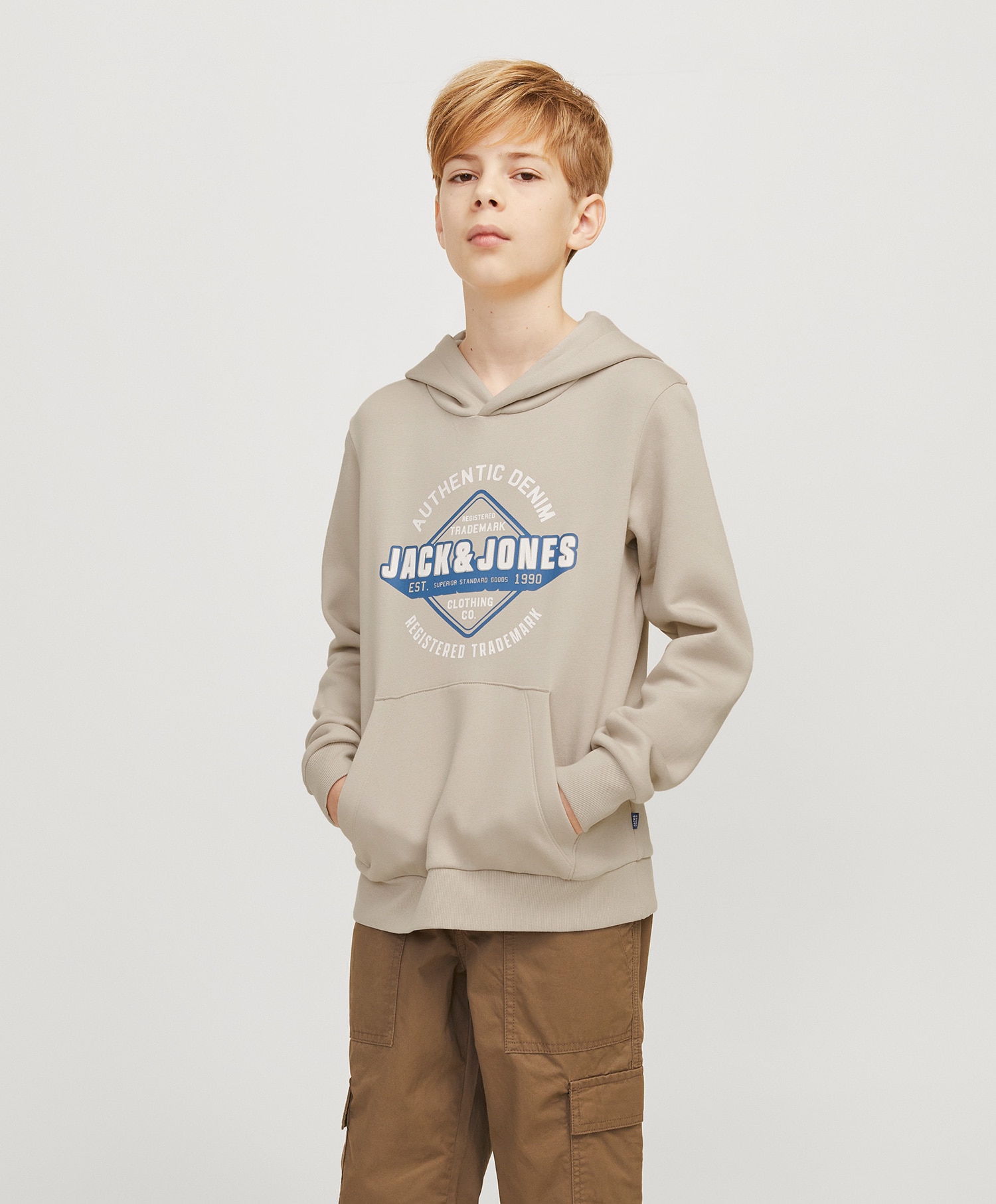 Jack&Jones Jr Logo Sweat Hood