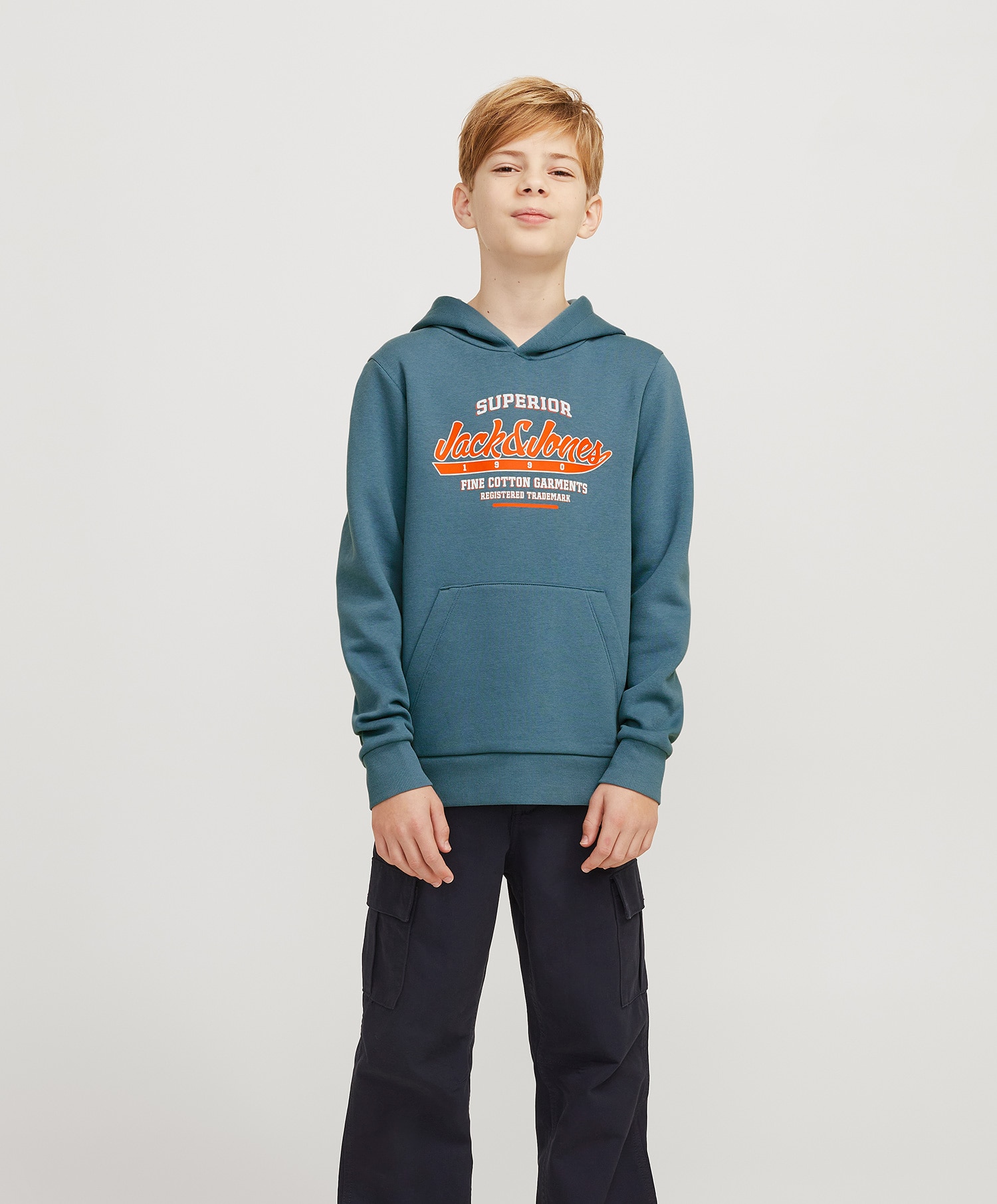 Jack&Jones Jr Logo Sweat Hood