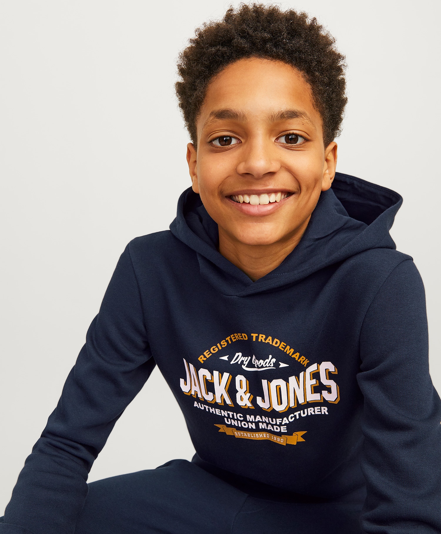 Jack&Jones Jr Logo Sweat Hood