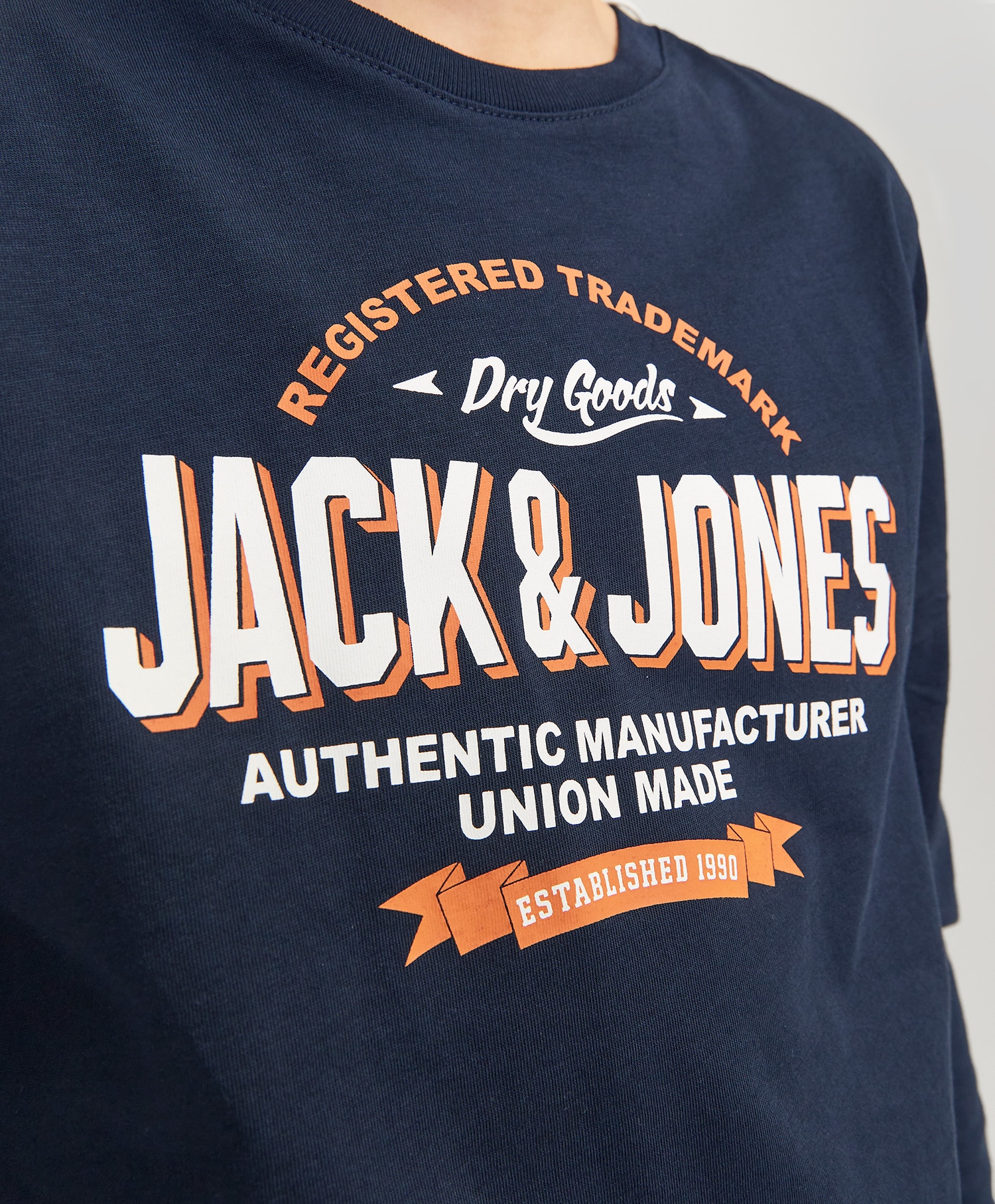 Jack&Jones Jr Logo Tee Longsleeve