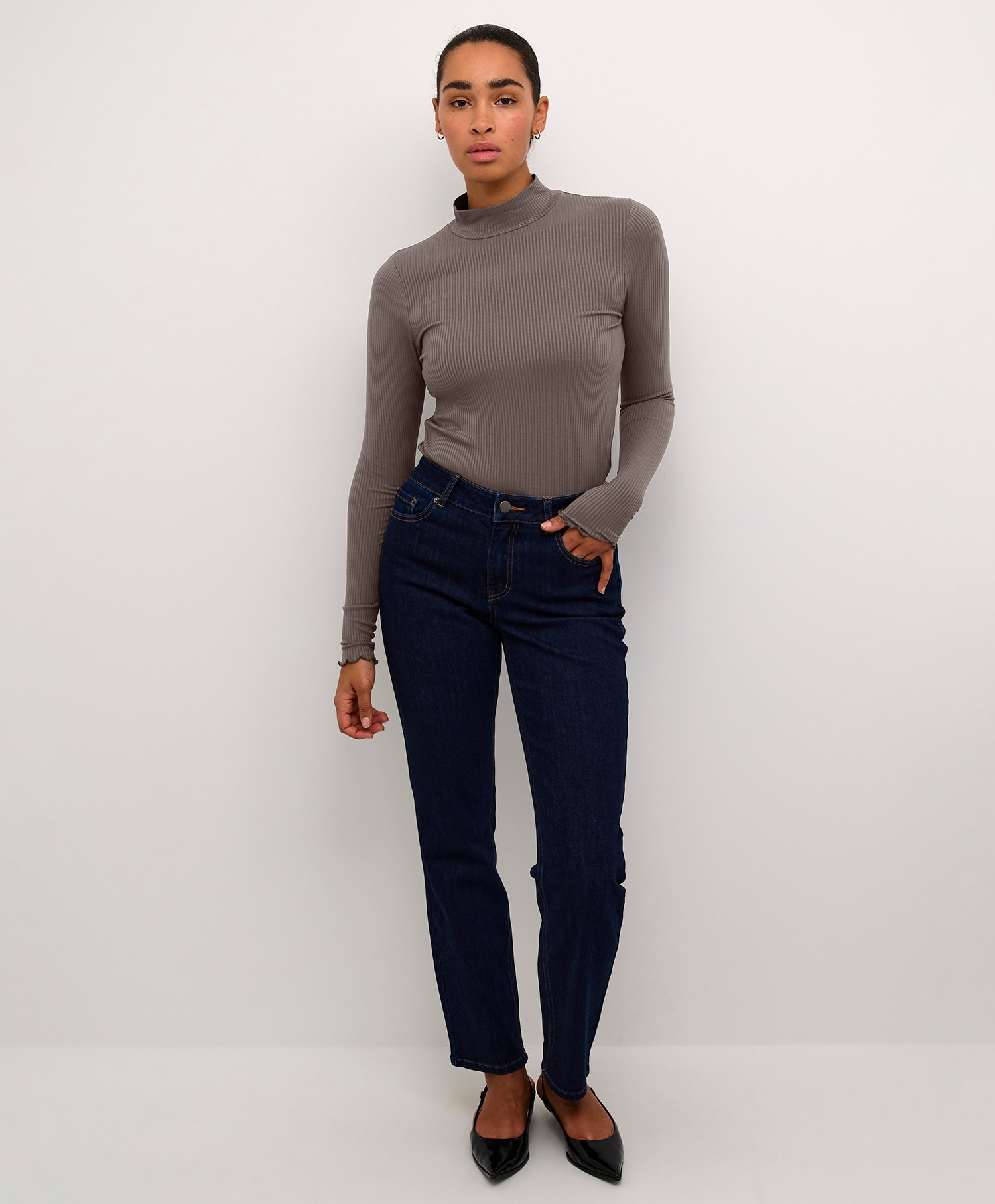 Kaffe Drew Turtleneck T-shirt