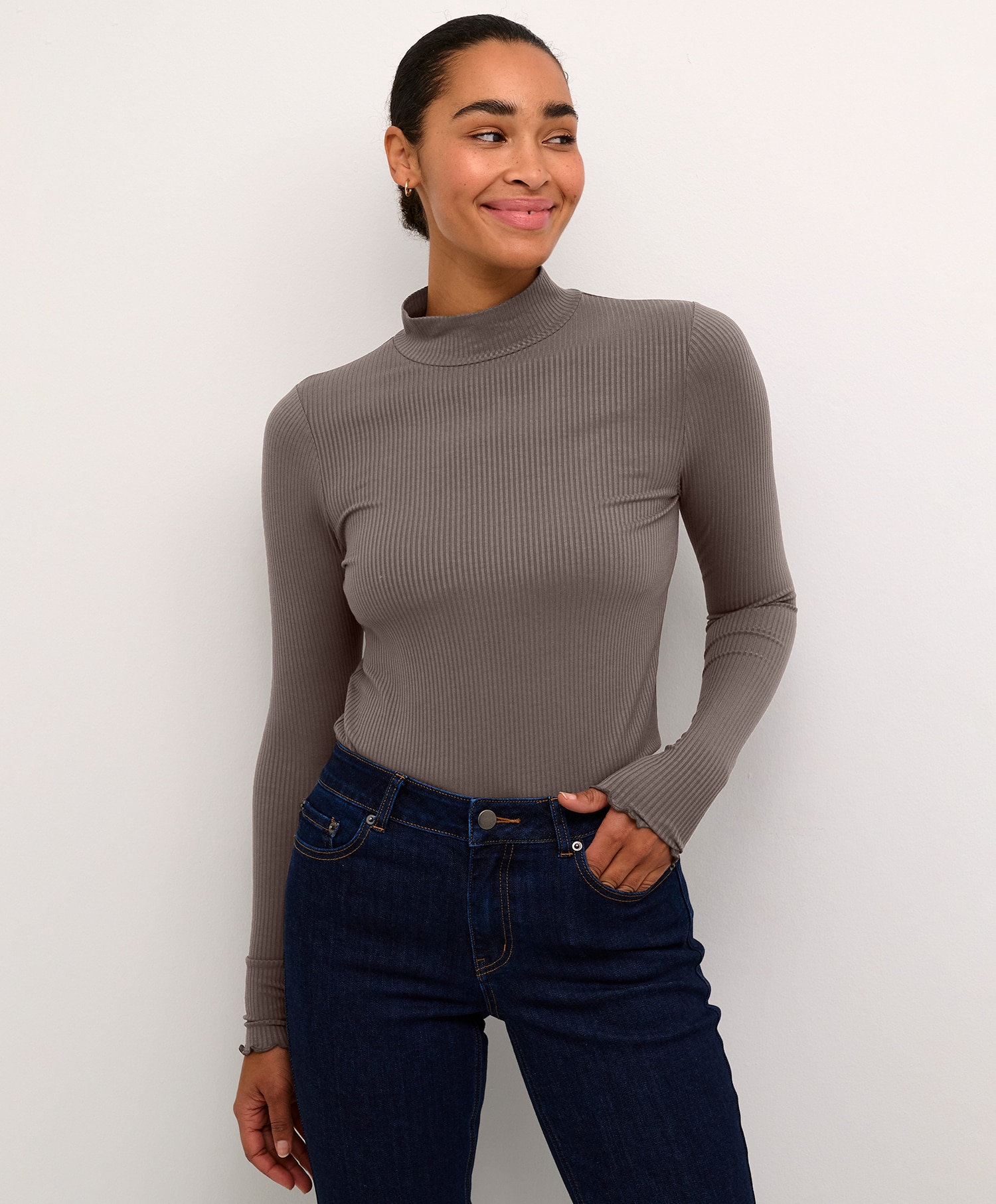 Kaffe Drew Turtleneck T-shirt