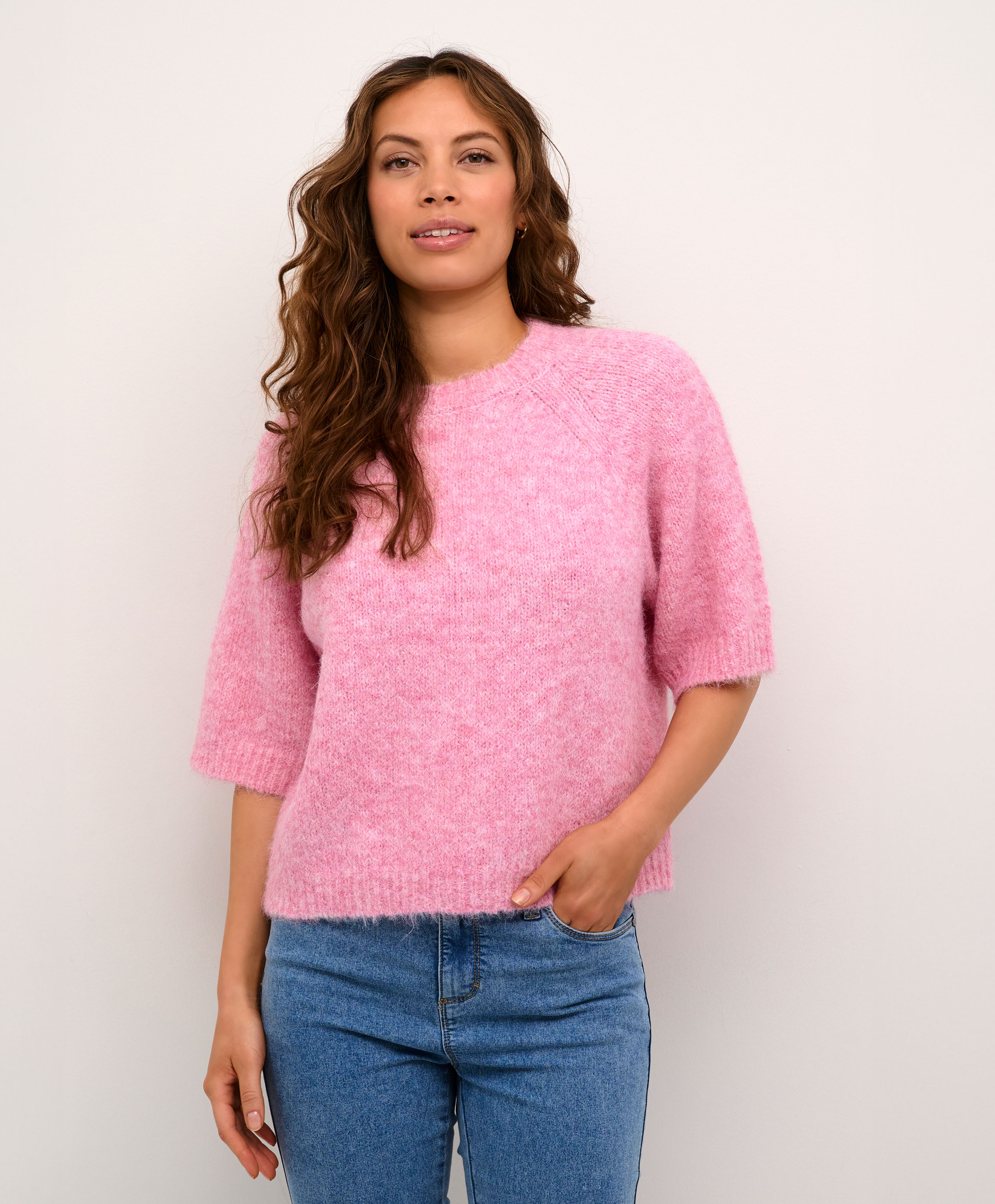 Kaffe Emilie Cropped Knitt Pullover