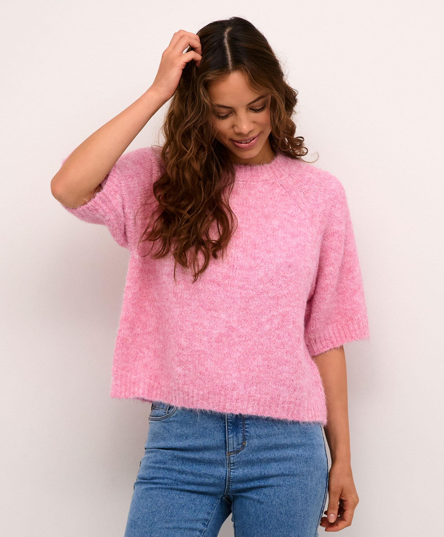 Kaffe Emilie Cropped Knitt Pullover