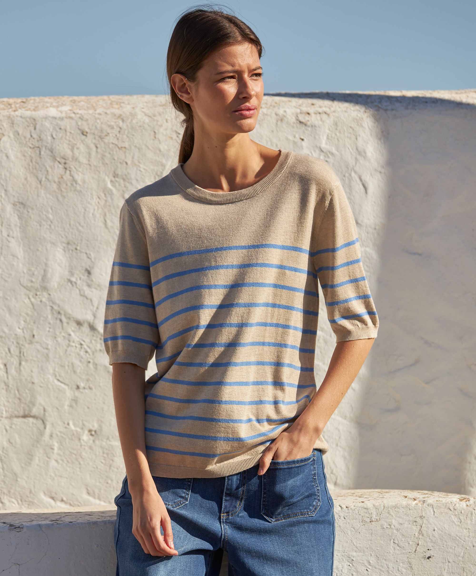 Kaffe Lizza Striped Knit