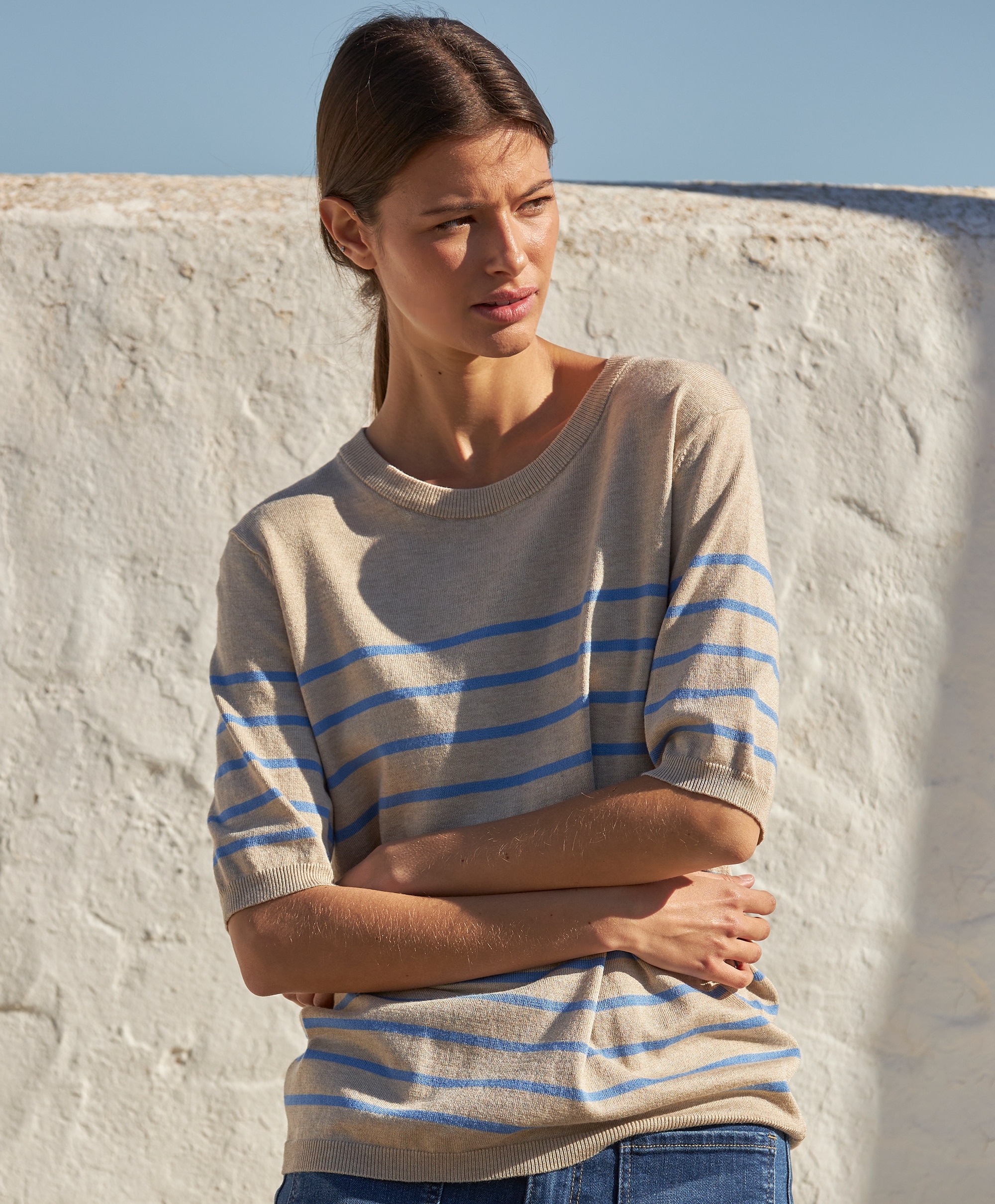 Kaffe Lizza Striped Knit