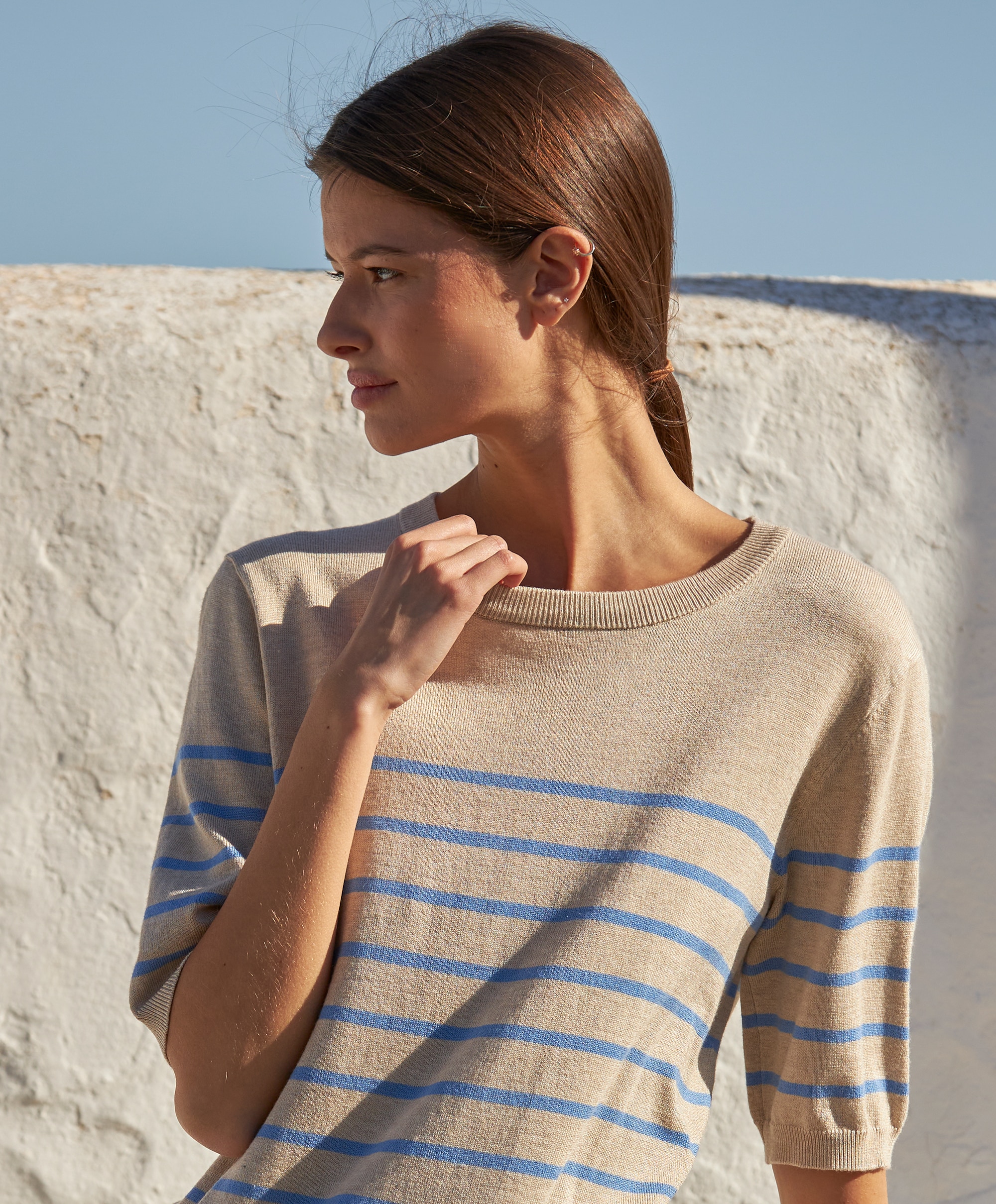 Kaffe Lizza Striped Knit