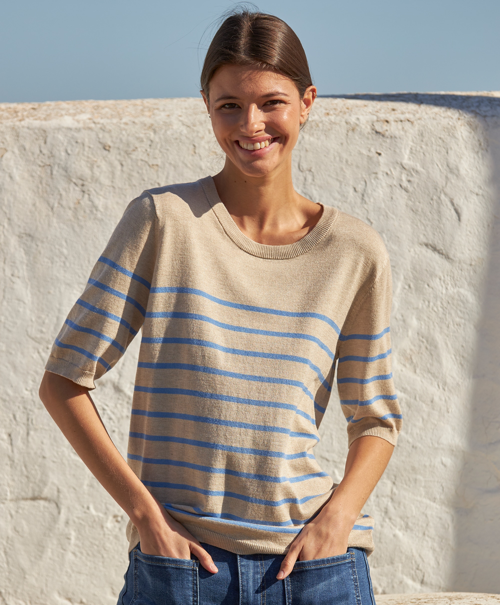 Kaffe Lizza Striped Knit