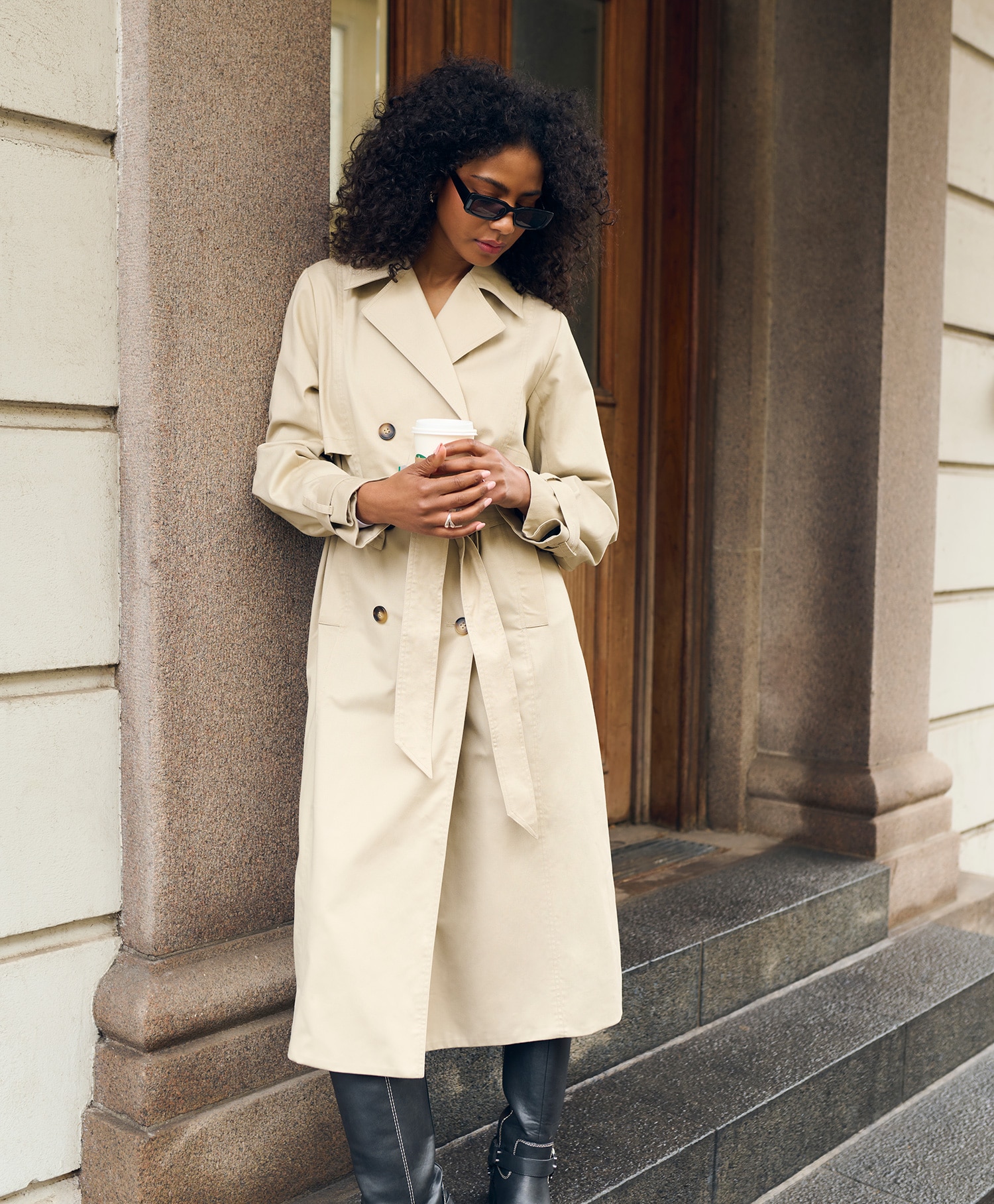 Kaffe Patricia Trench Coat