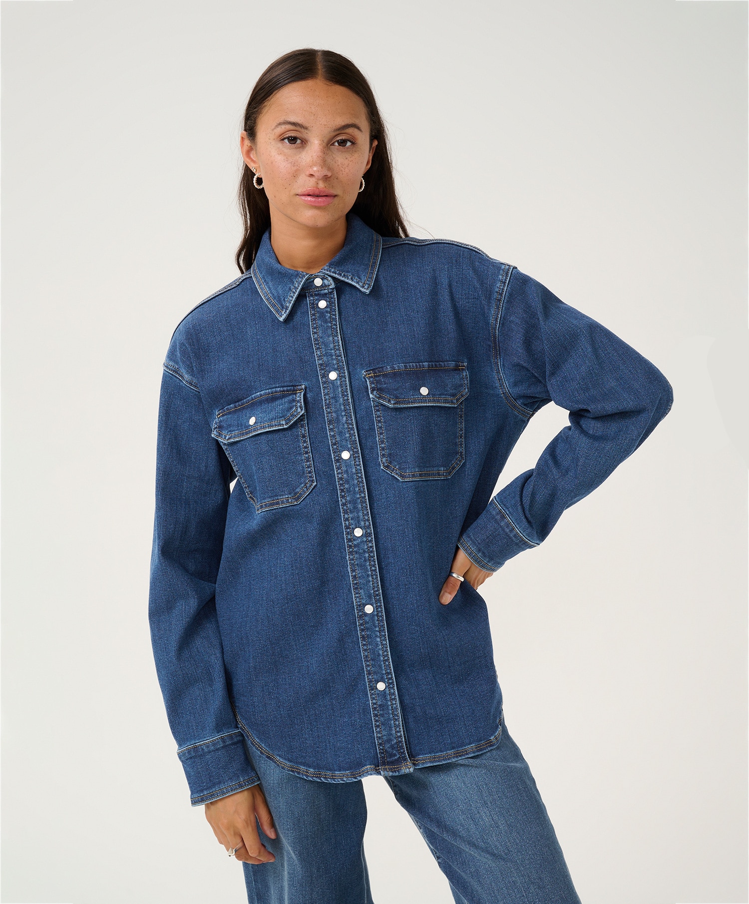 Kaffe Sinem Denim Shirt