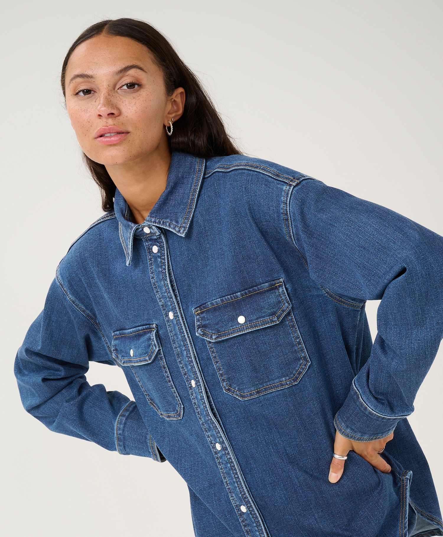 Kaffe Sinem Denim Shirt