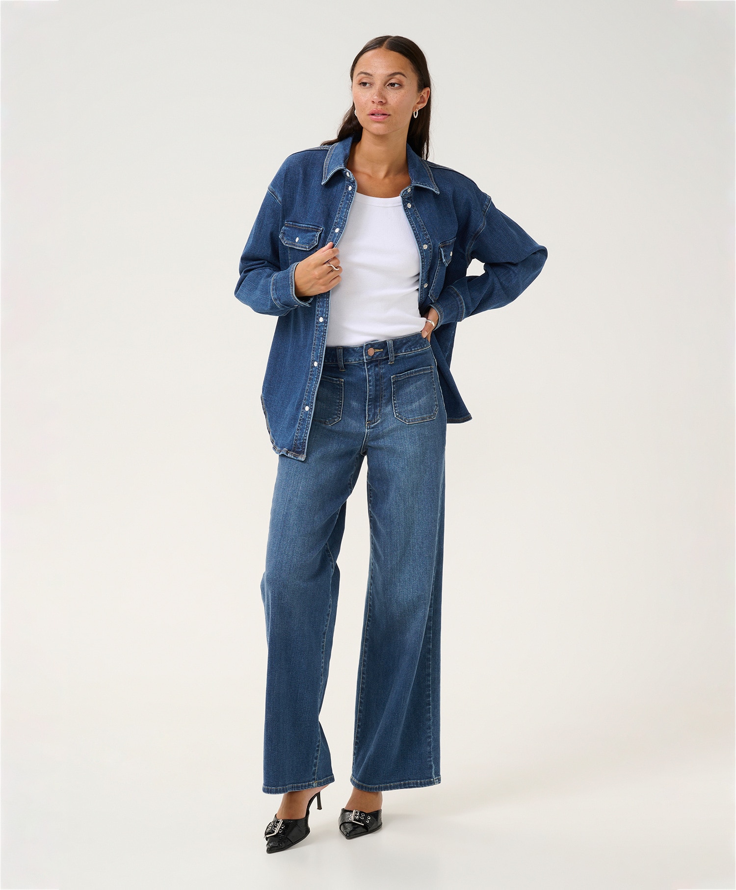 Kaffe Sinem Denim Shirt