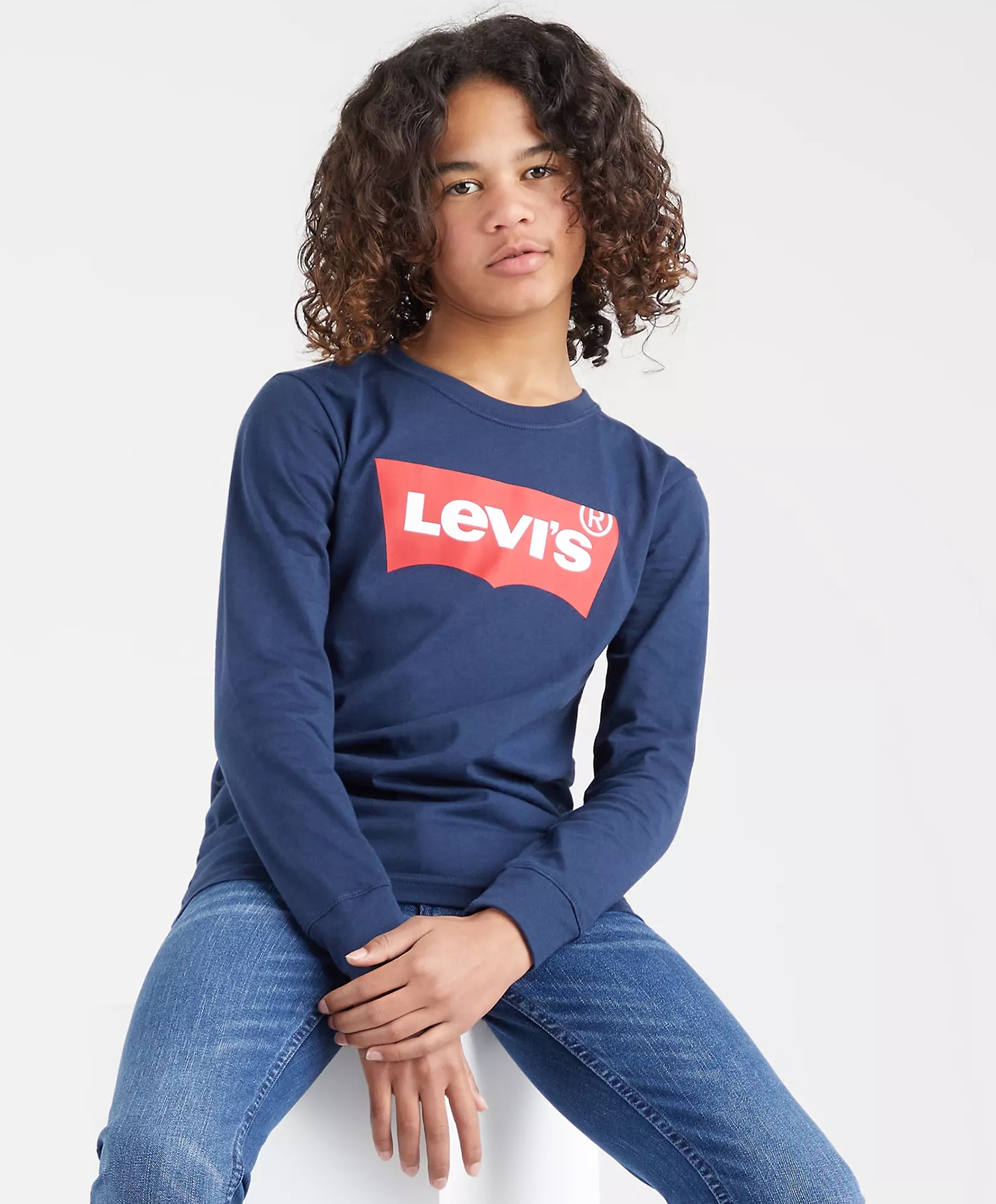 Levi's Batwing LS tee