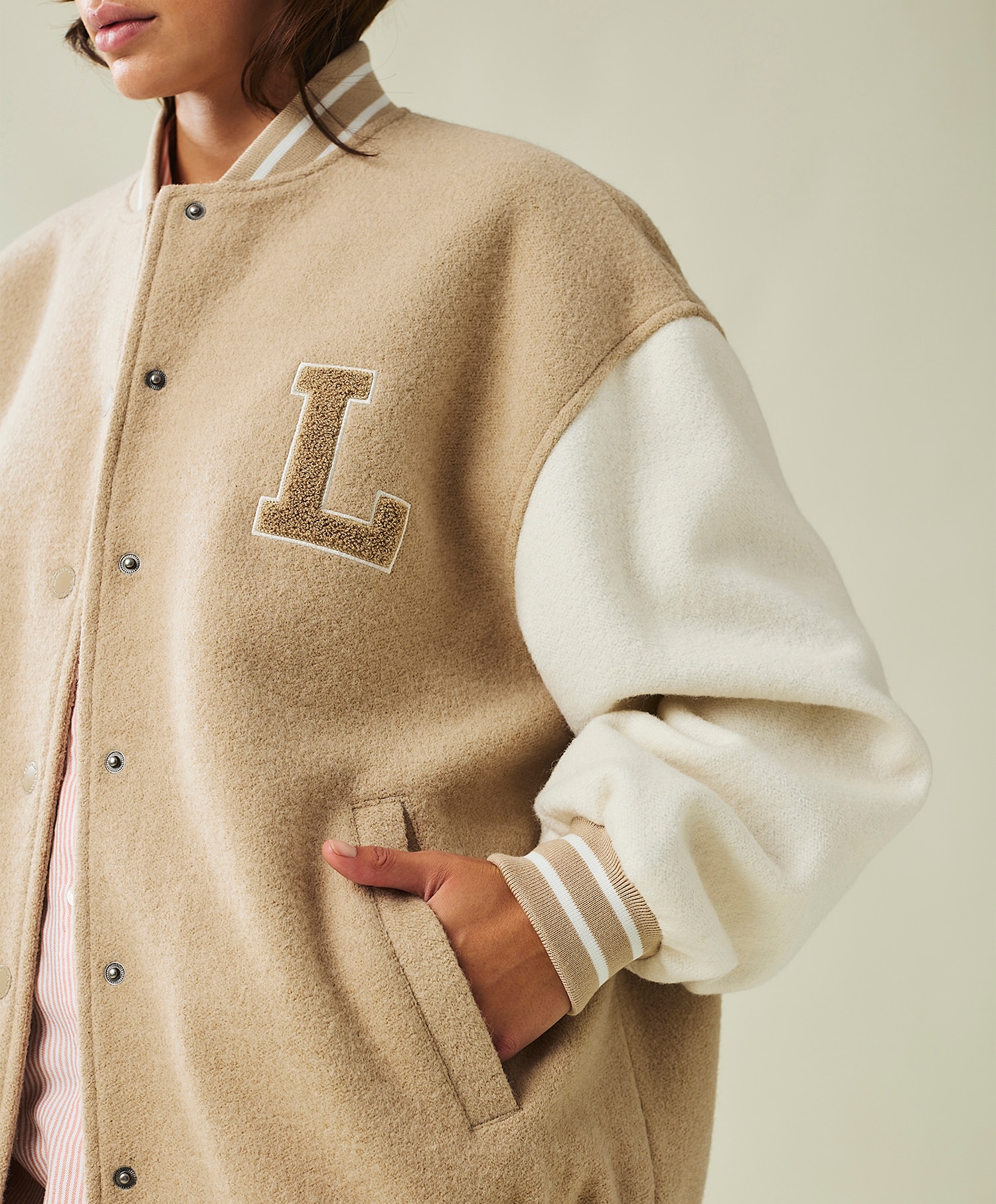 Lexington Lana Wool Blend Varsity