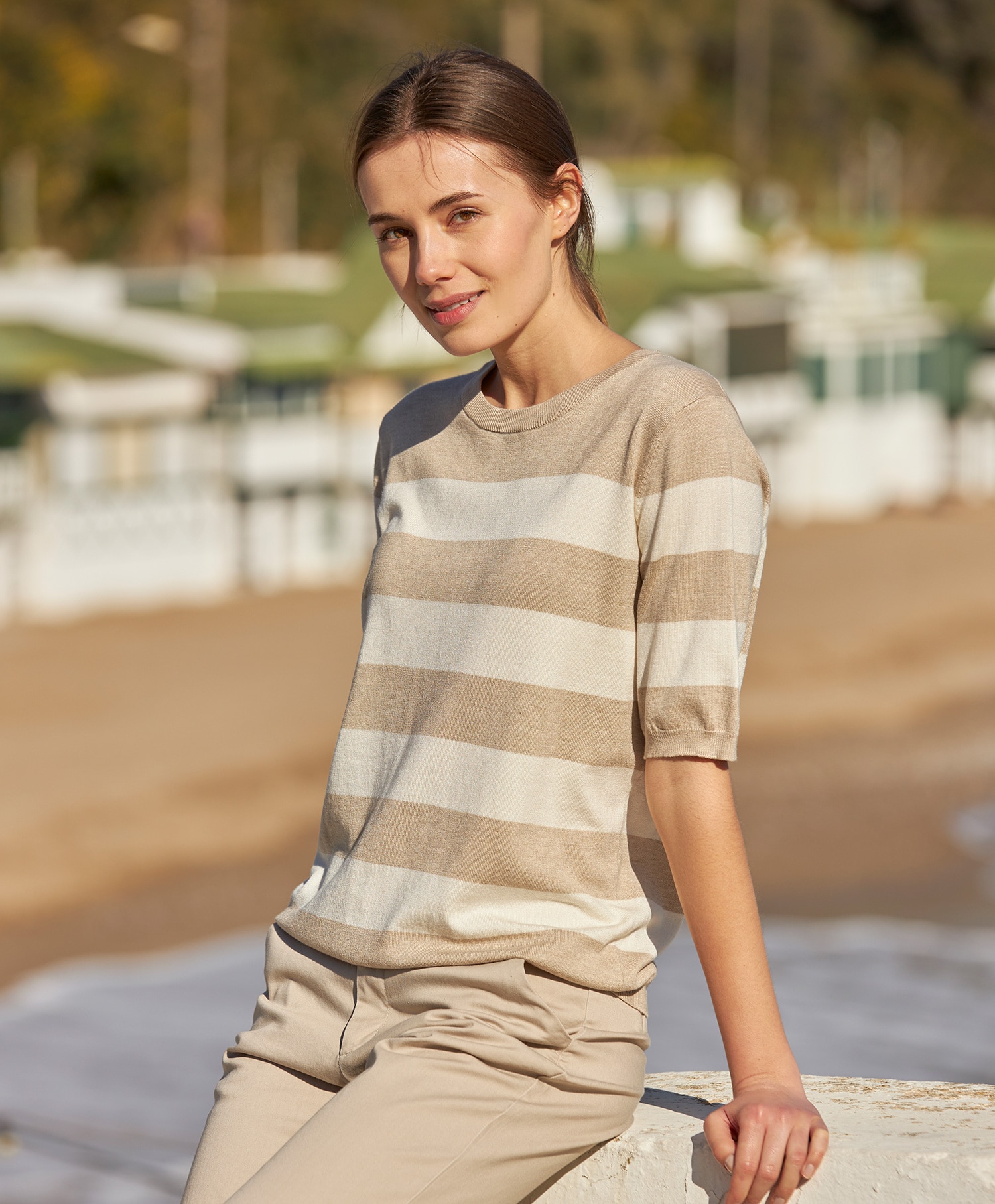 Kaffe Lizza Striped Knit