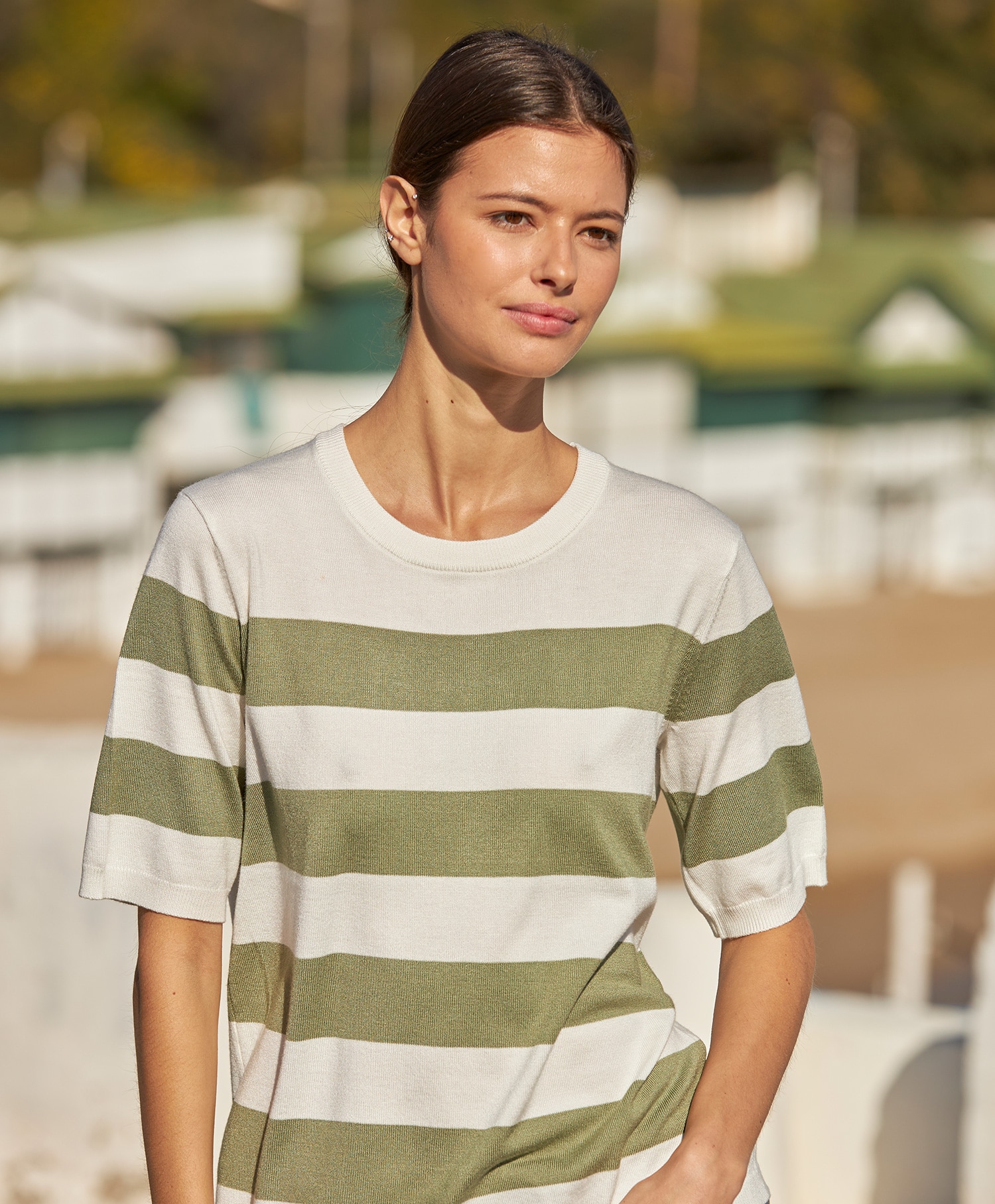 Kaffe Lizza Striped Knit