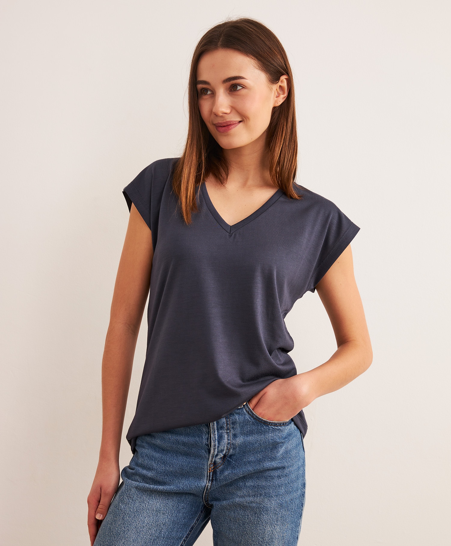 Kaffe Lise Modal T-shirt