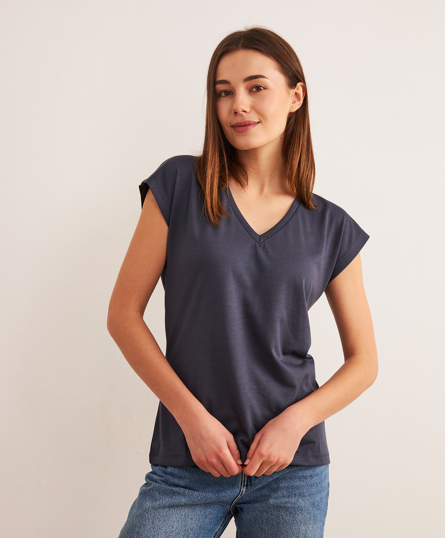 Kaffe Lise Modal T-shirt