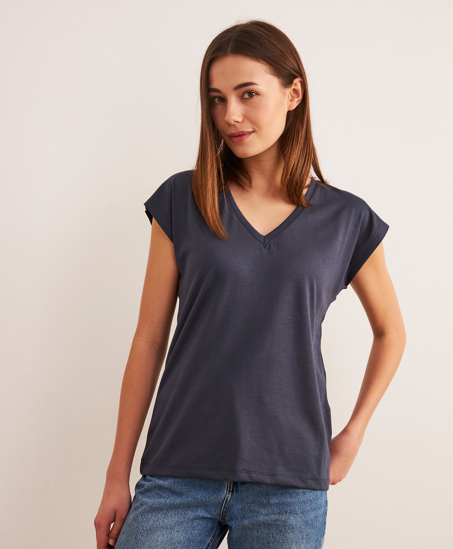 Kaffe Lise Modal T-shirt