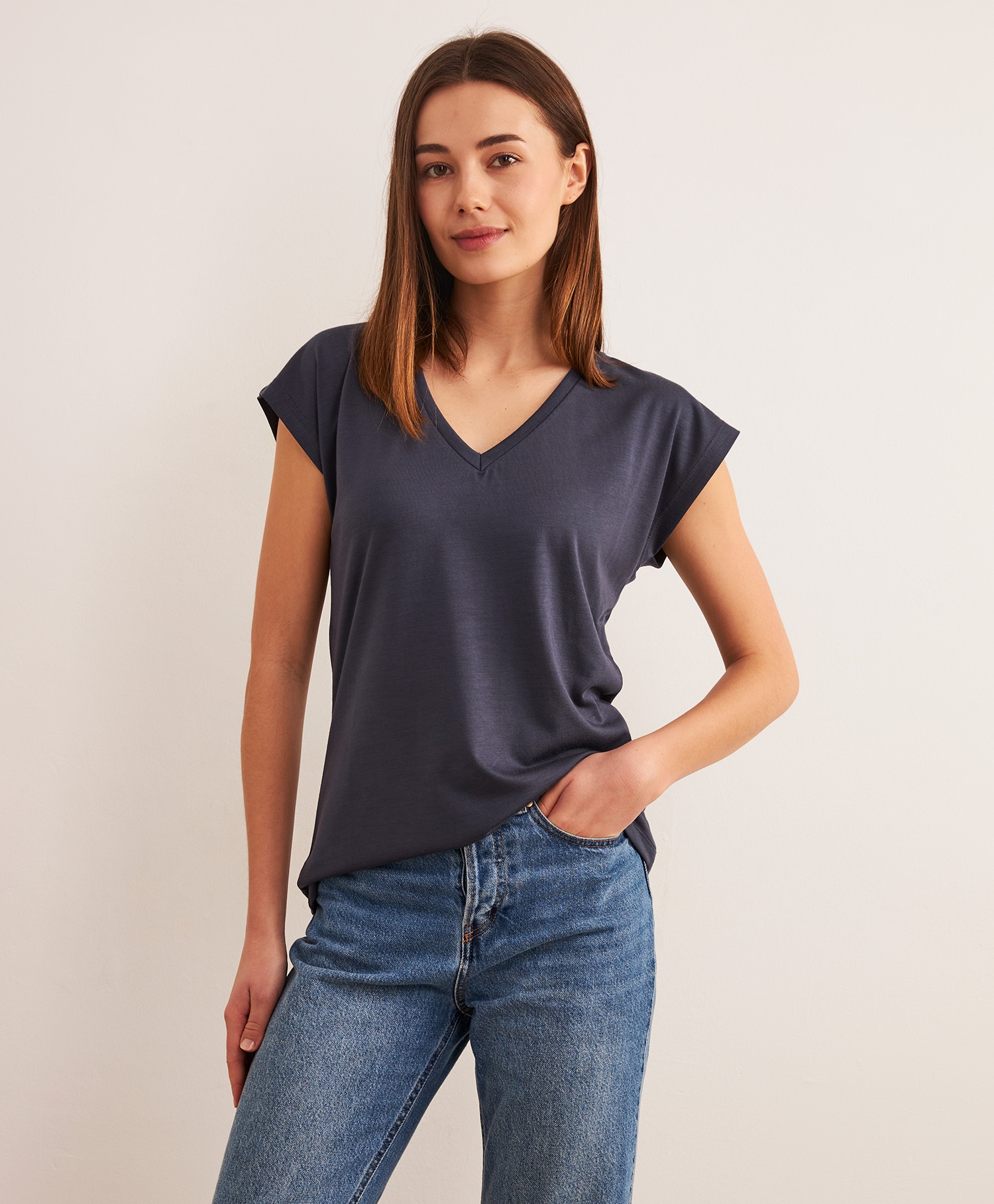 Kaffe Lise Modal T-shirt