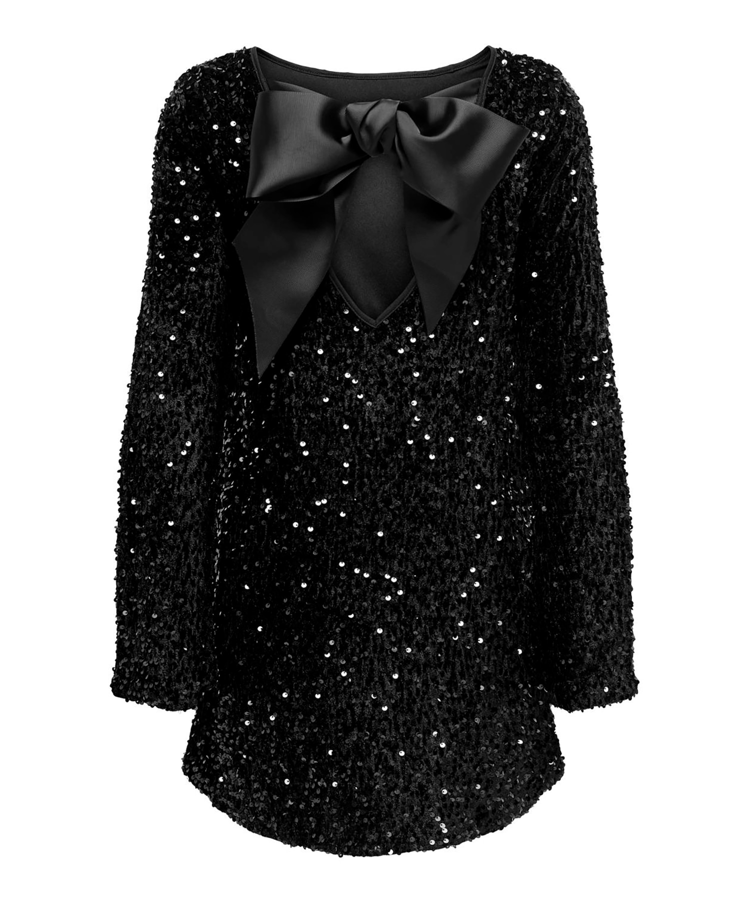 Only Anika Sequins Bow Dress