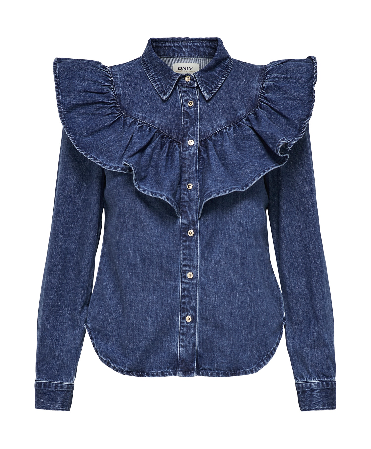 Only Indigo Denimskjorte