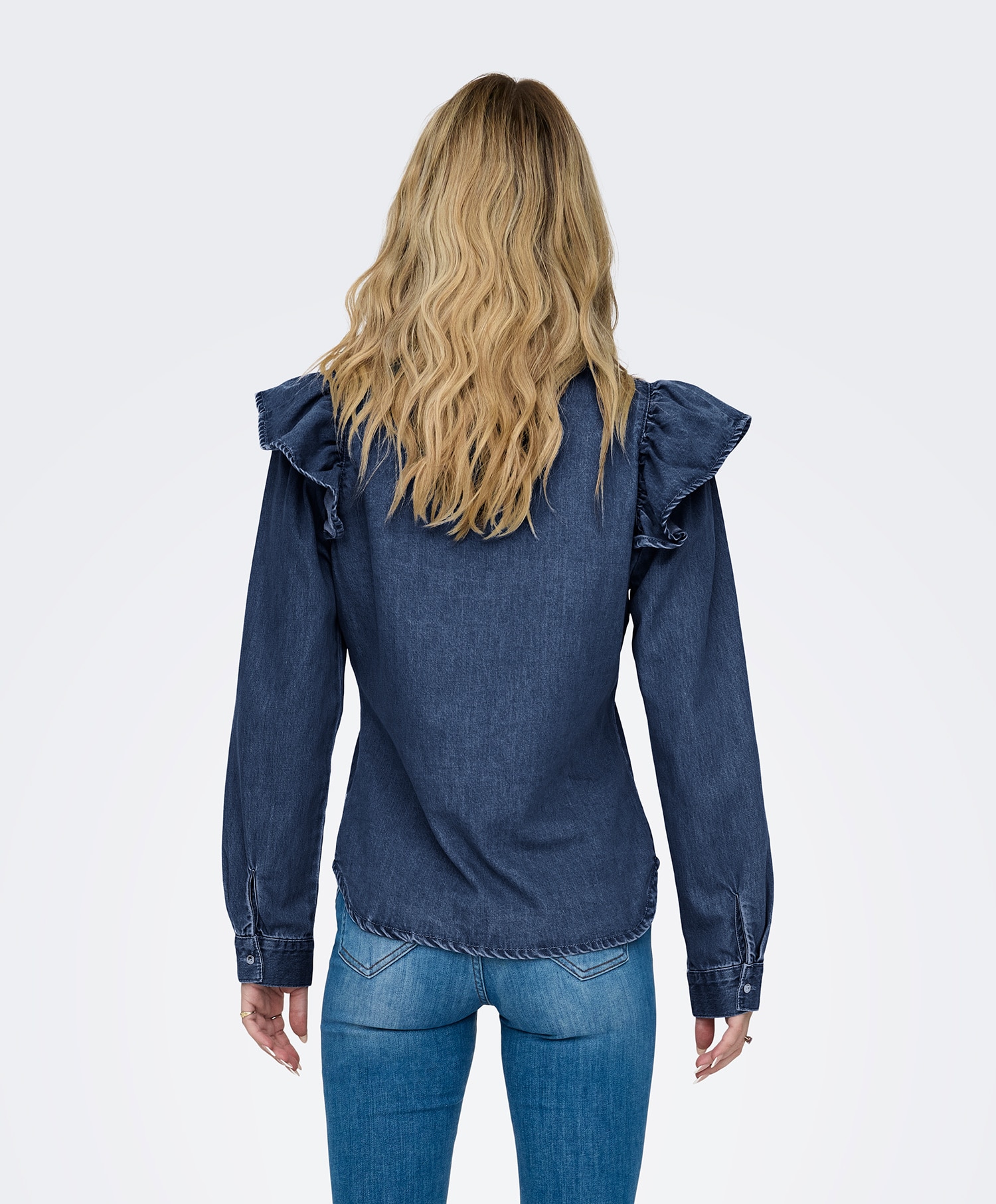 Only Indigo Denimskjorte