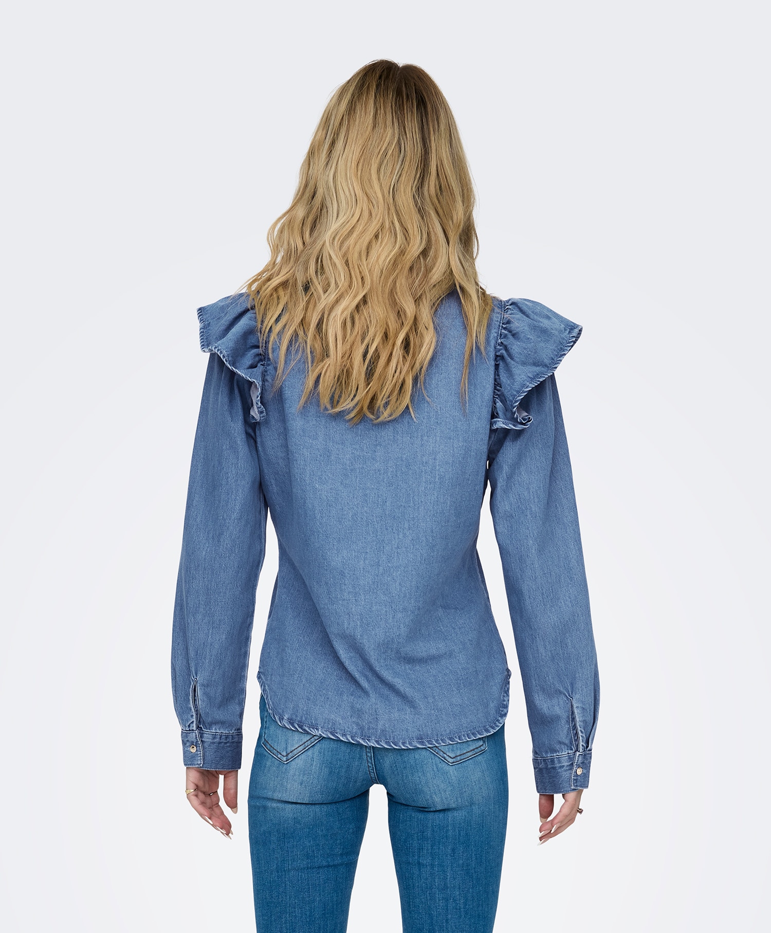 Only Indigo Denimskjorte