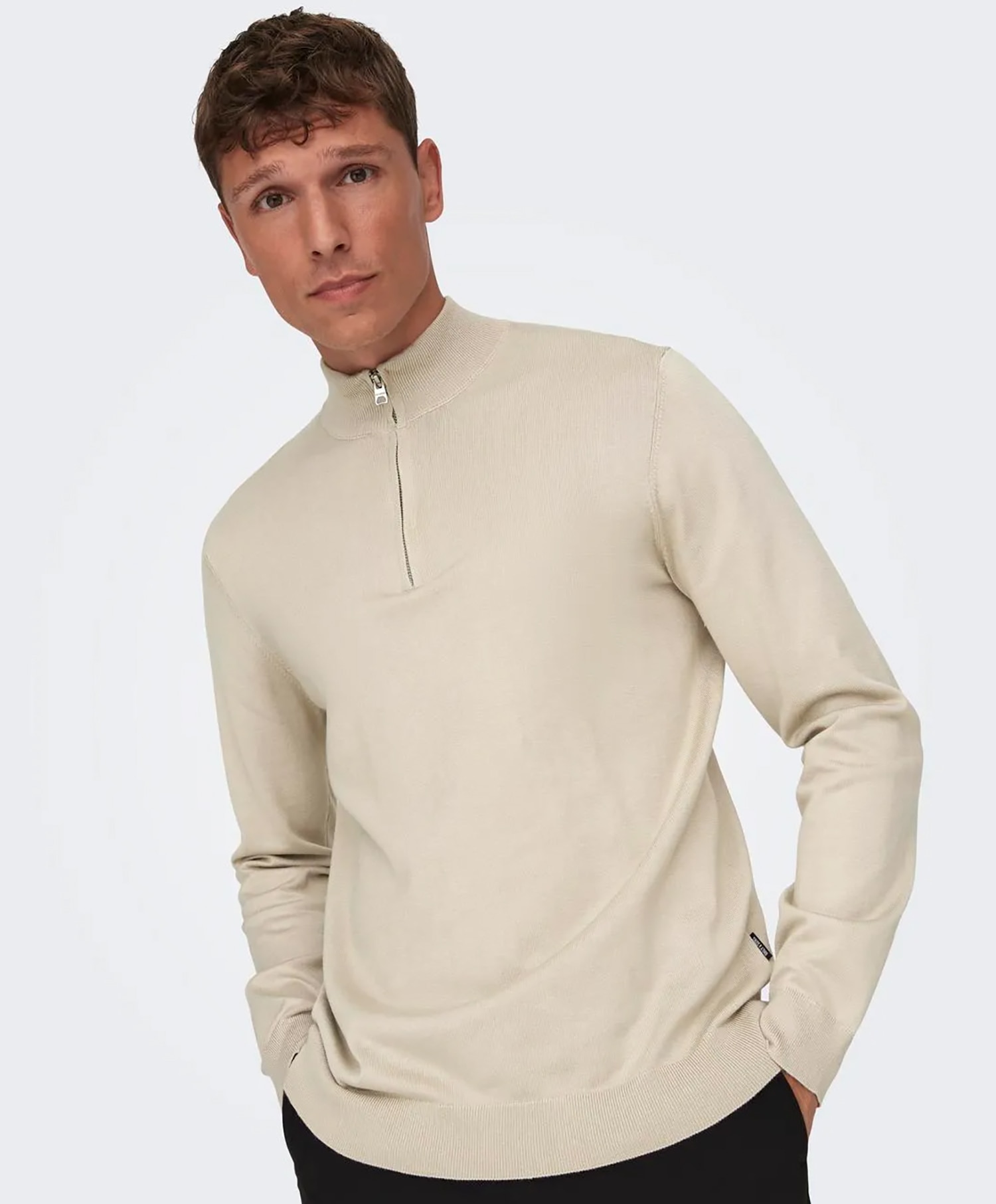 Only&Sons Wyler Life Half Zip genser