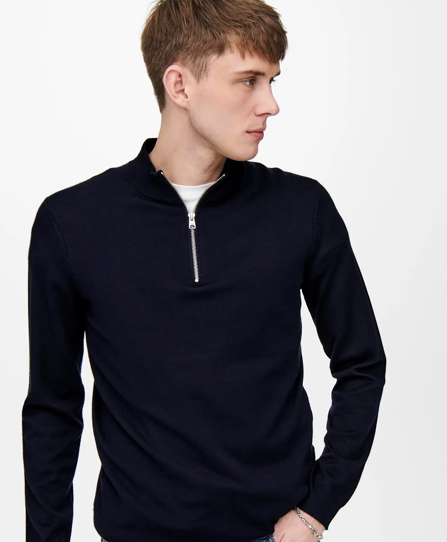 Only&Sons Wyler Life Half Zip genser