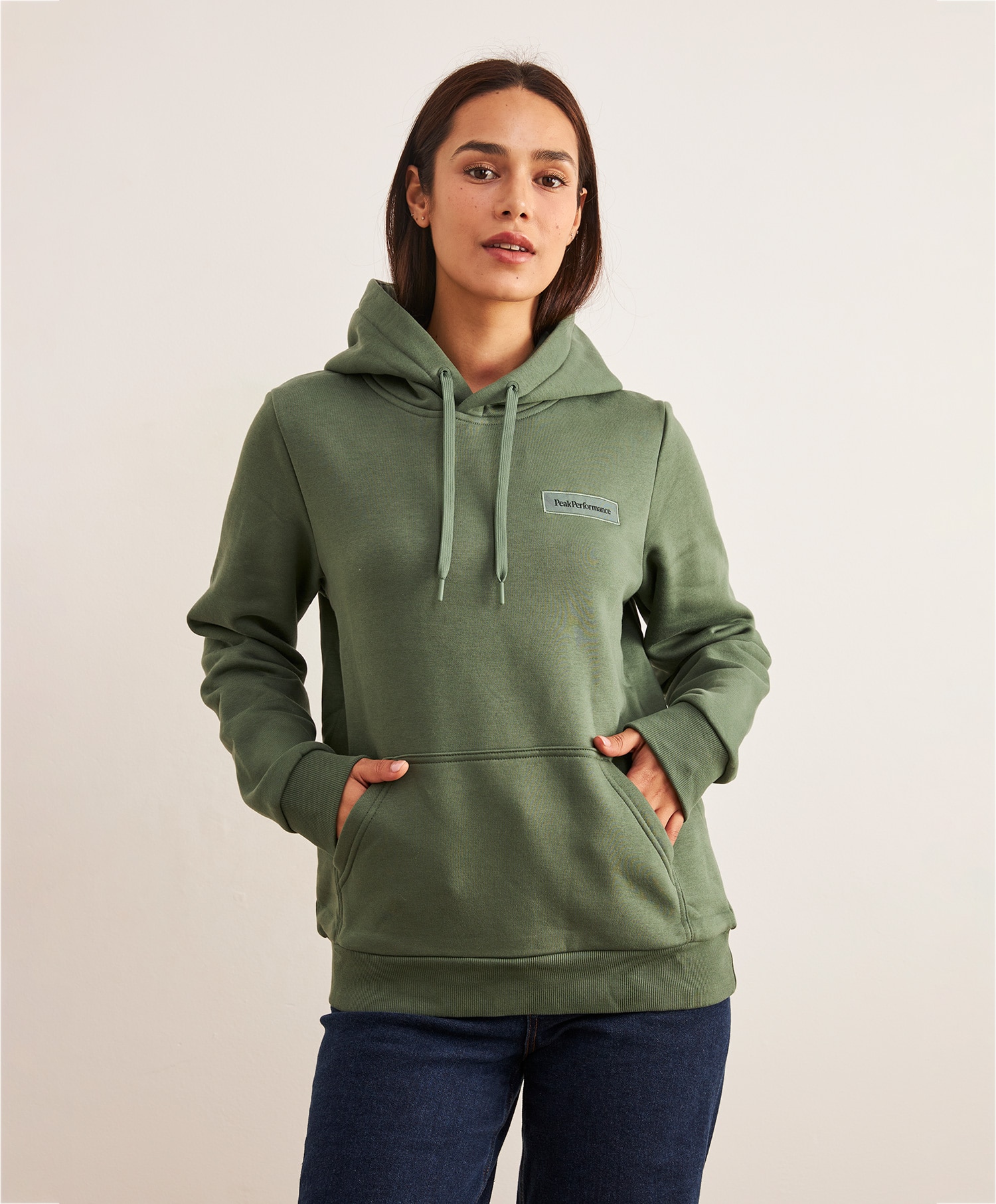 Peak Performance  Logo Hoodsweat W