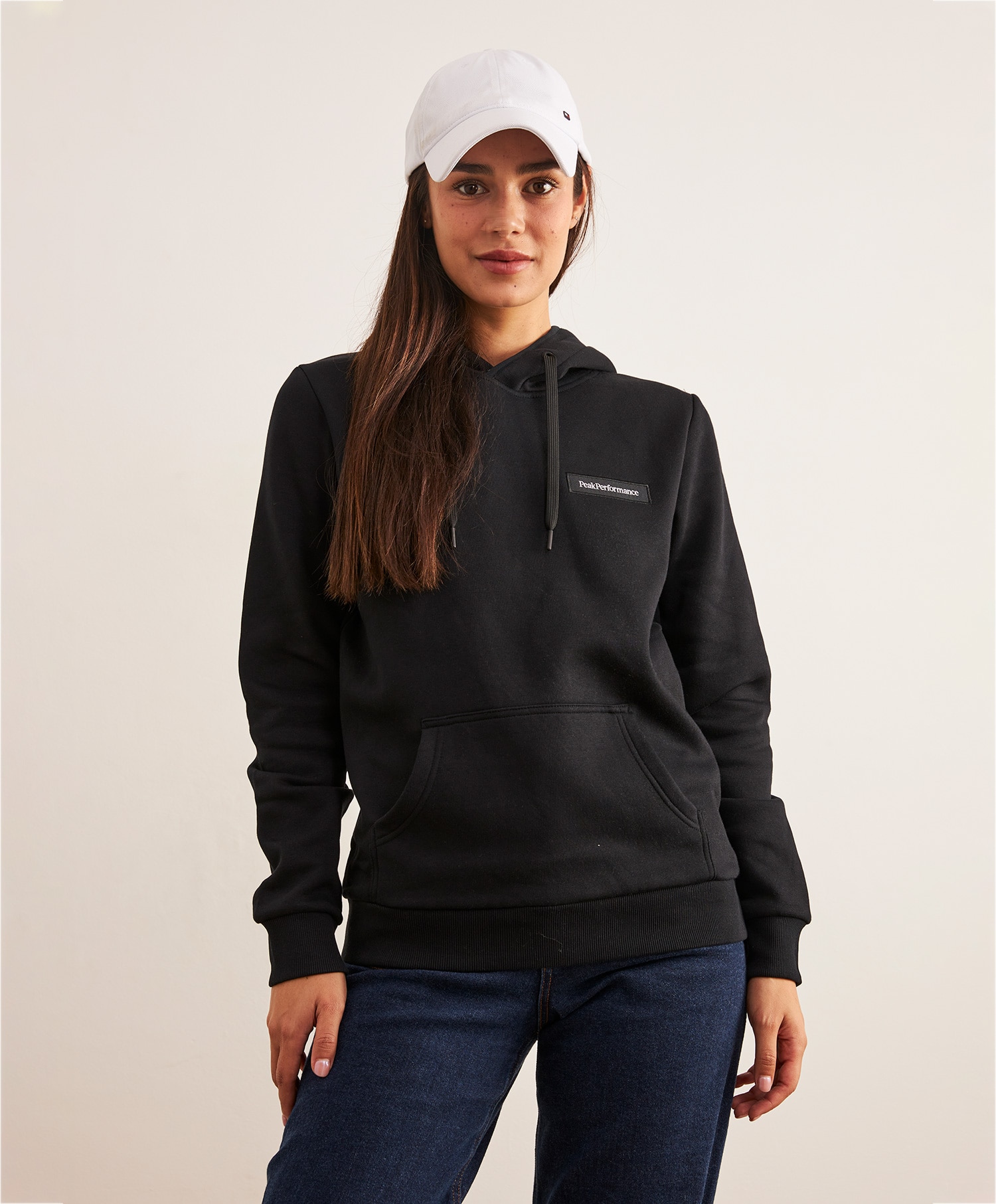 Peak Performance  Logo Hoodsweat W