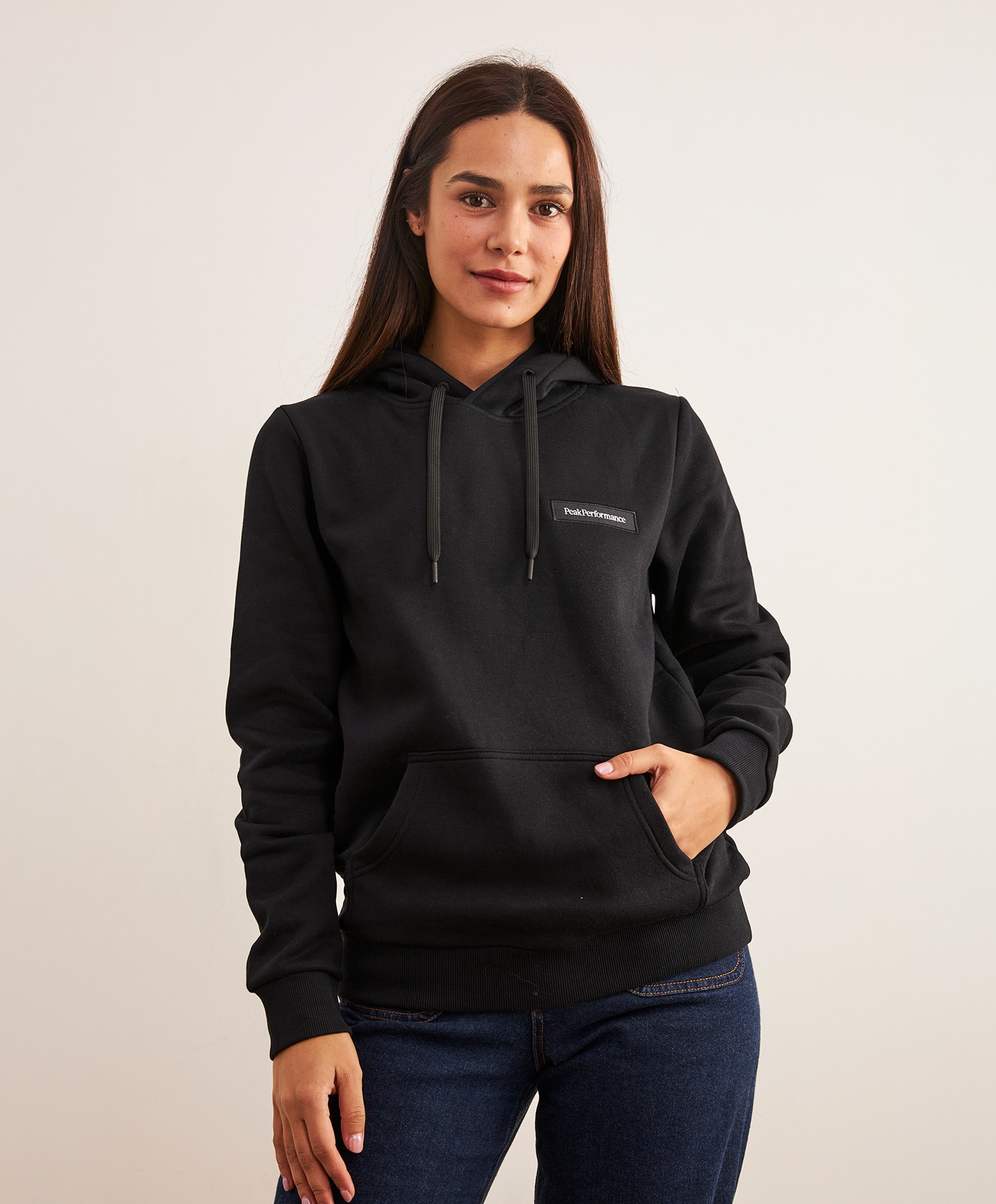 Peak Performance  Logo Hoodsweat W