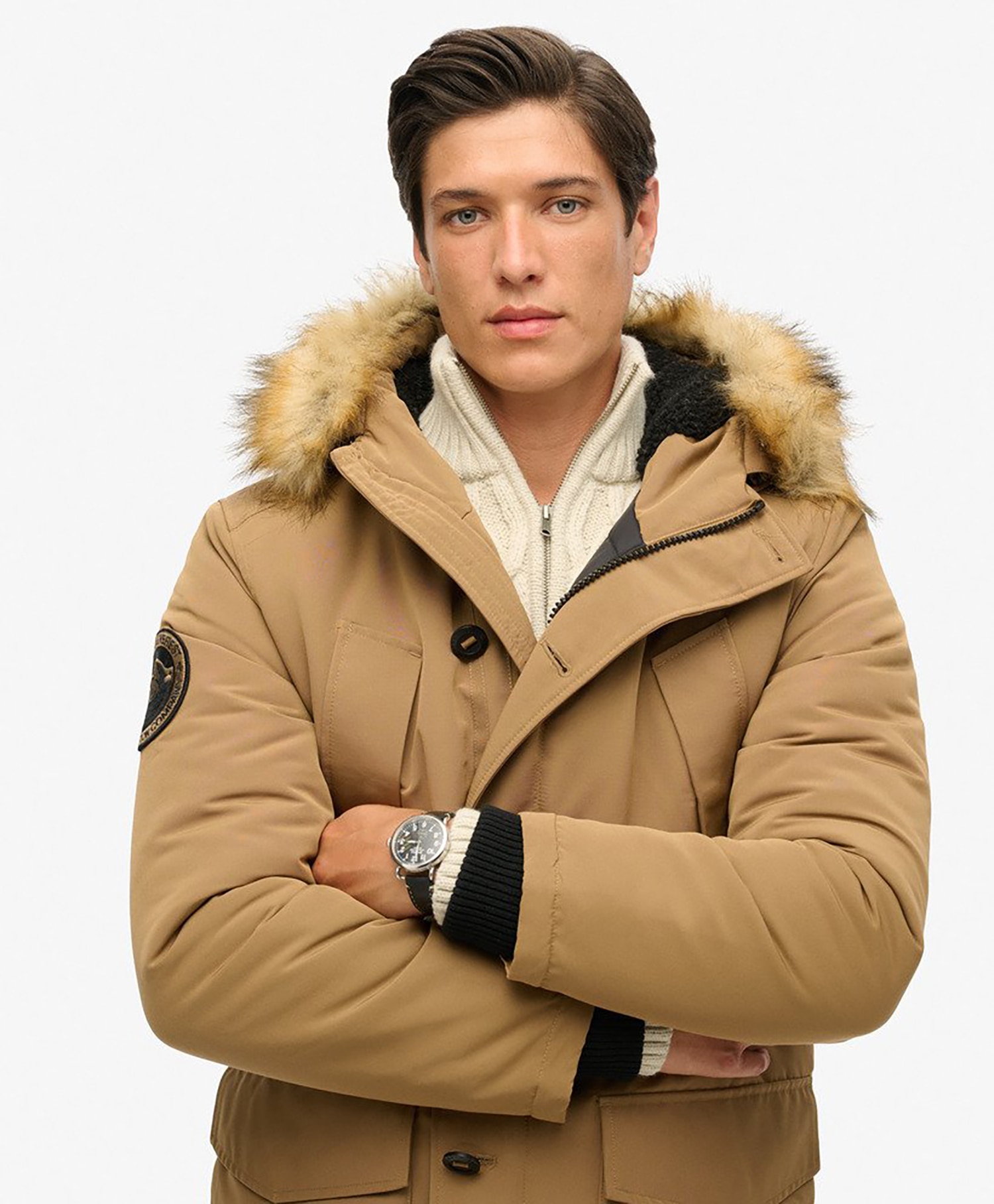 Superdry Everest Faux Fur Hooded Parka