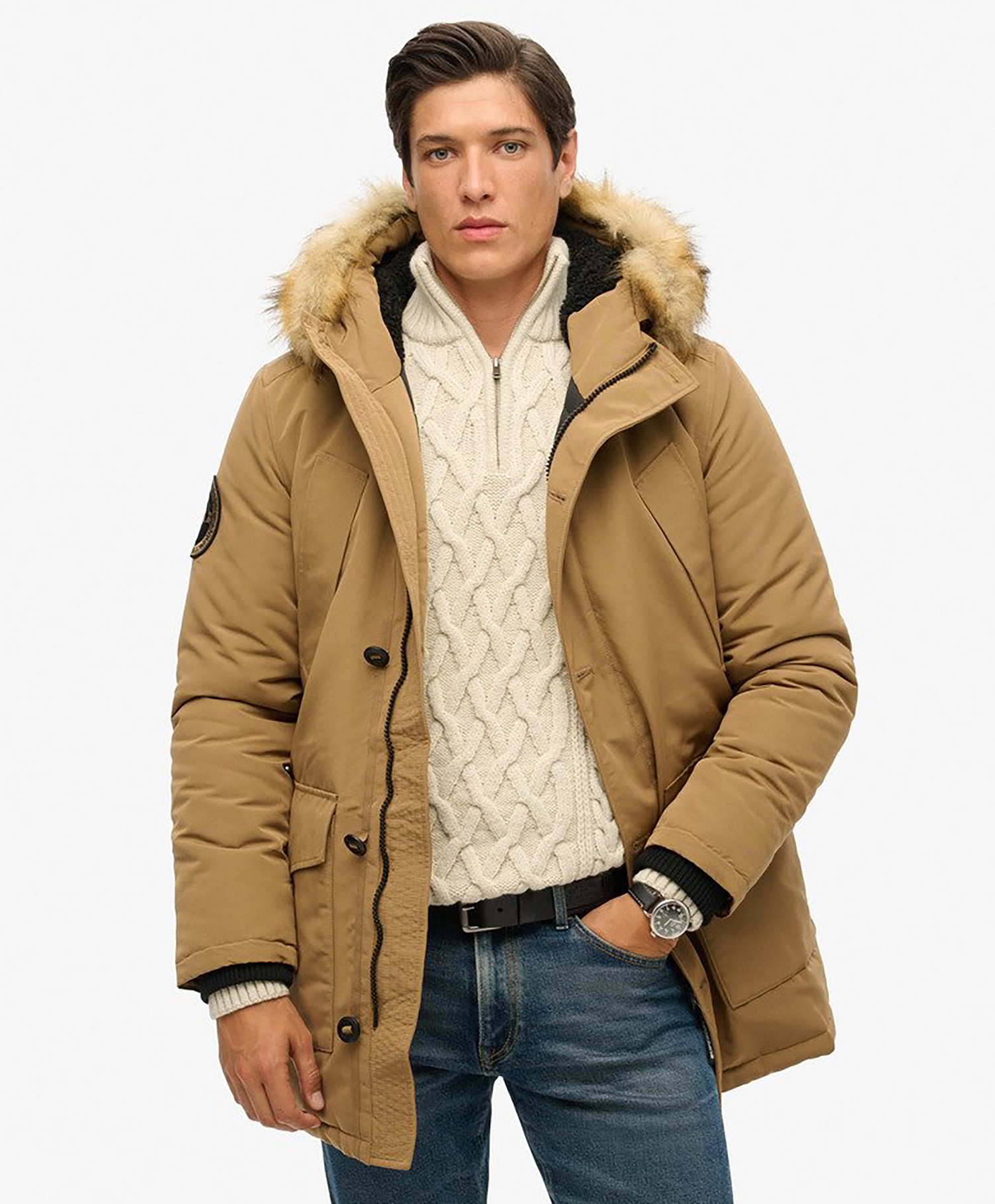 Superdry Everest Faux Fur Hooded Parka