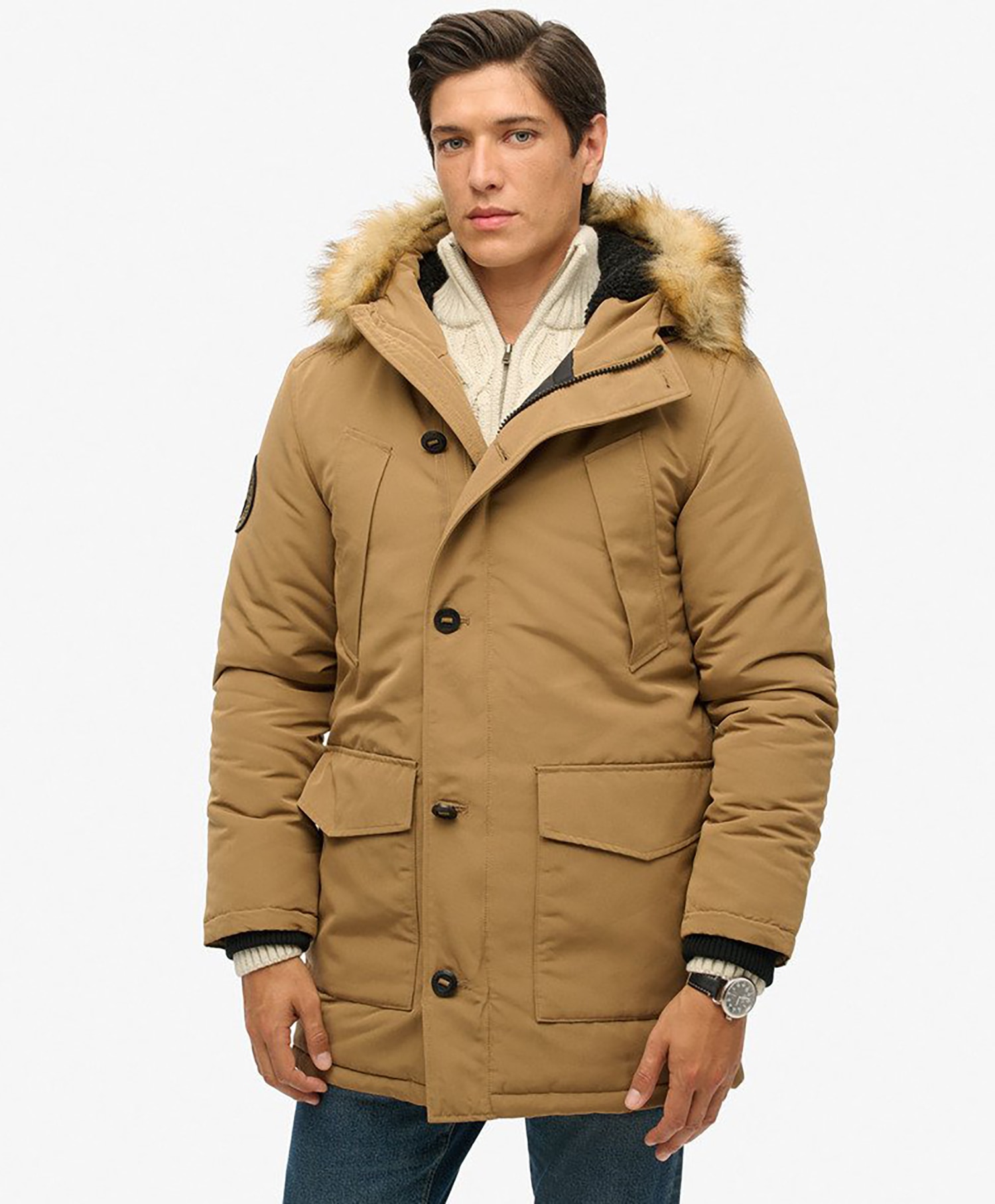 Superdry Everest Faux Fur Hooded Parka