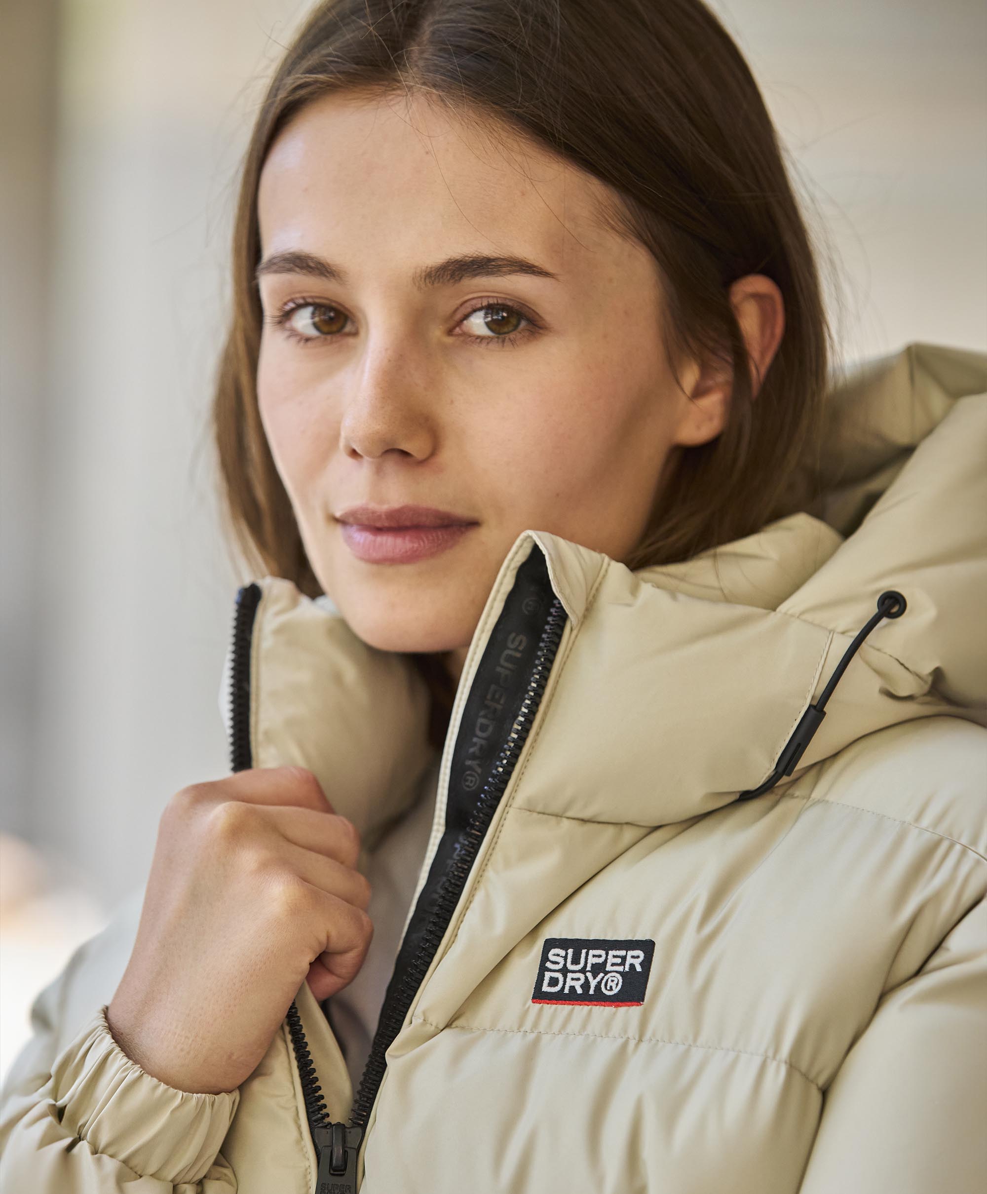 Superdry Hooded Sports Puffer Jacket