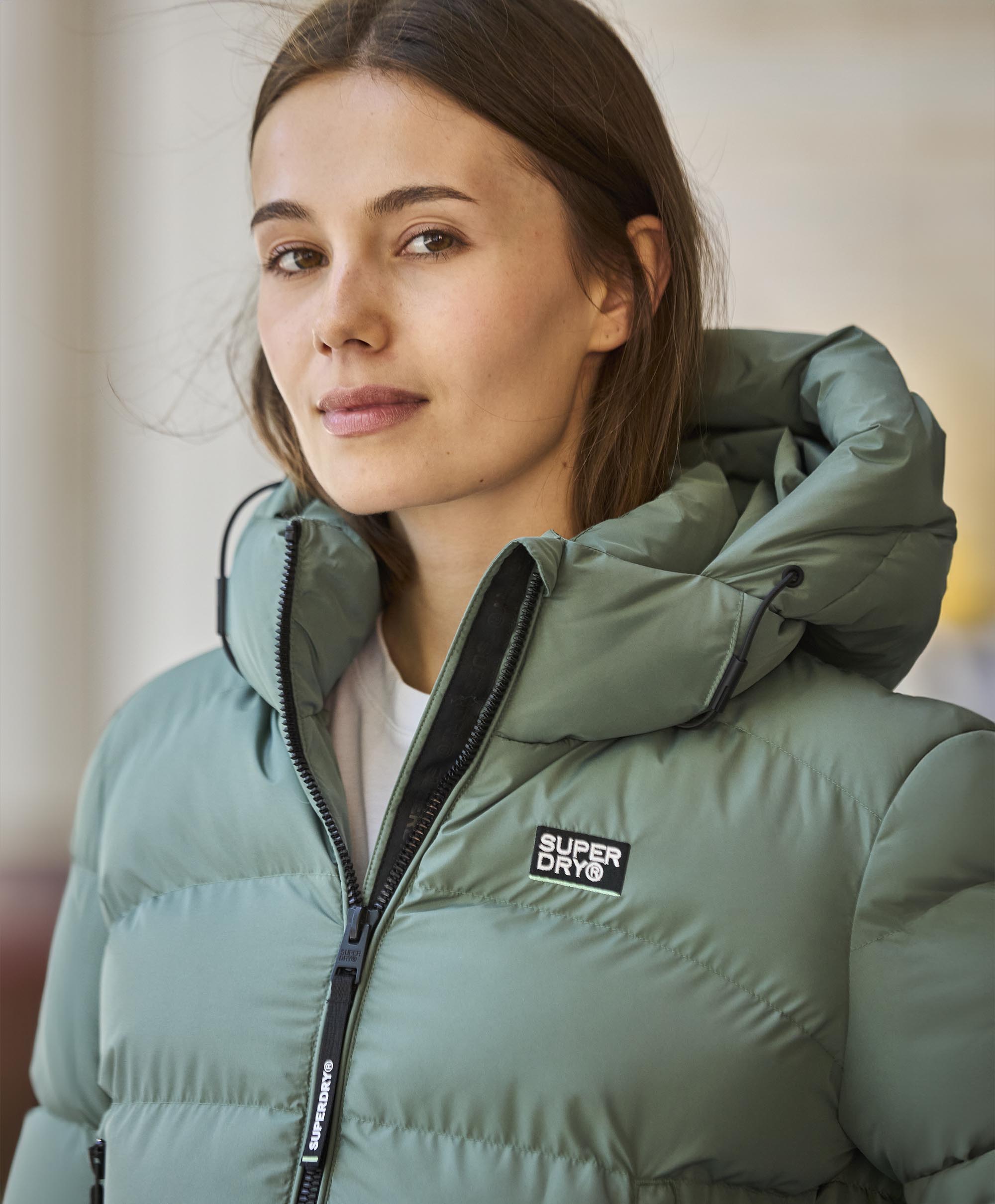 Superdry Hooded Sports Puffer Jacket