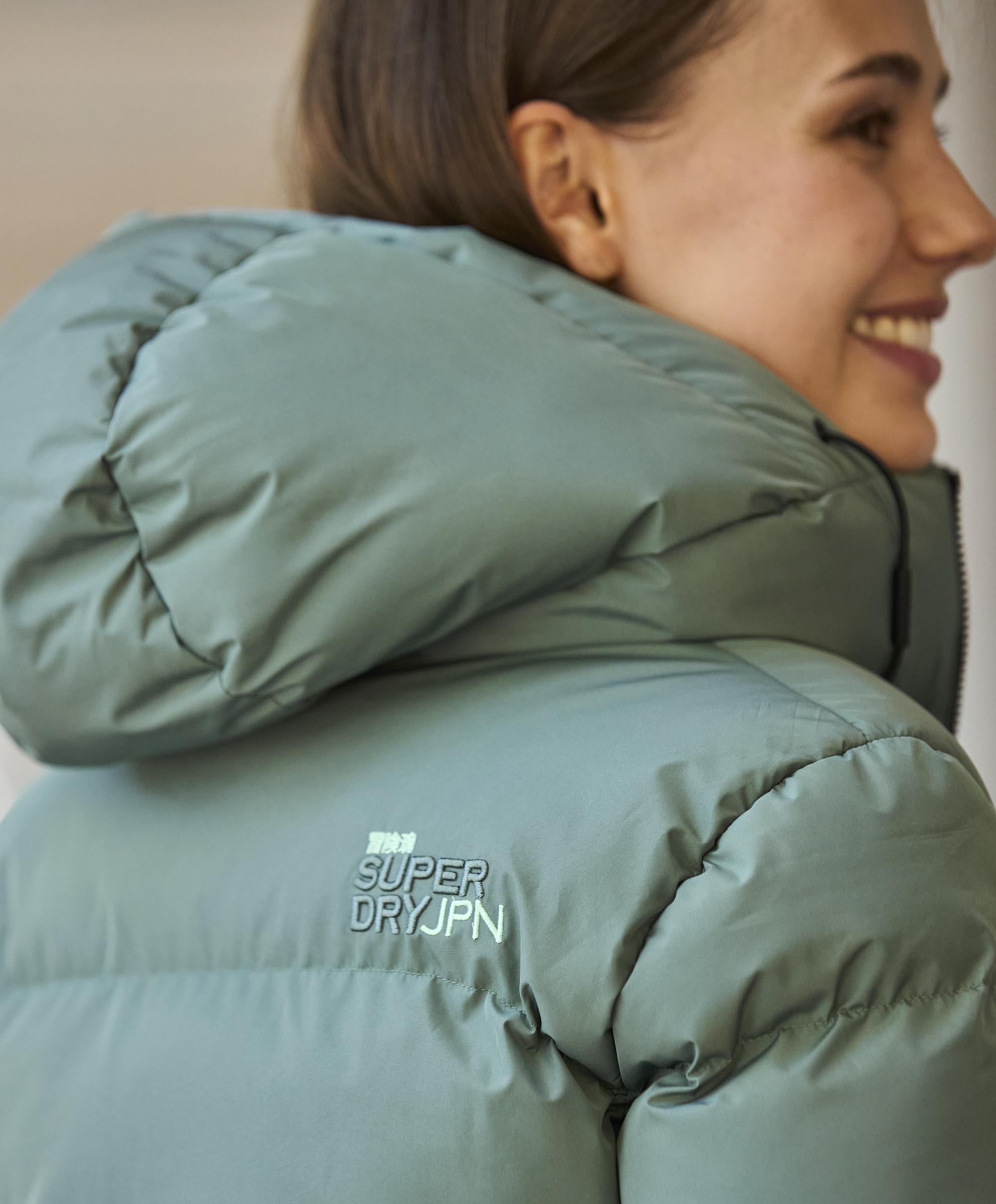 Superdry Hooded Sports Puffer Jacket