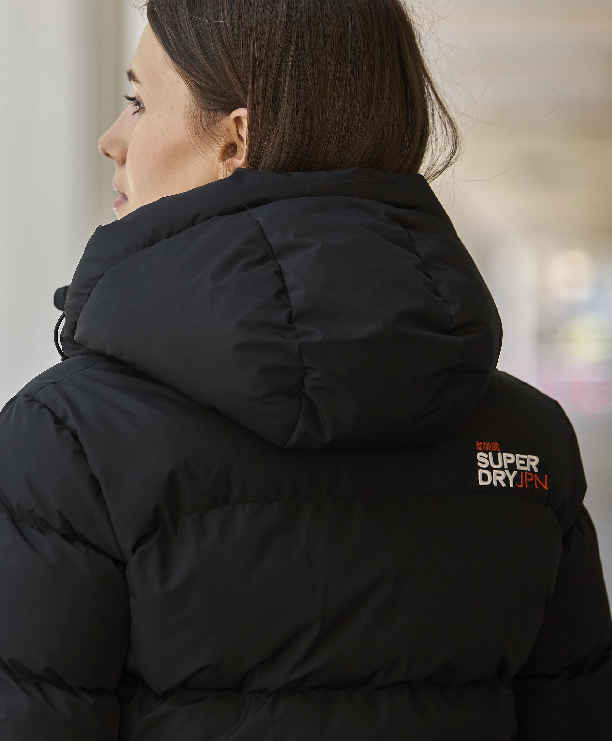 Superdry Hooded Sports Puffer Jacket