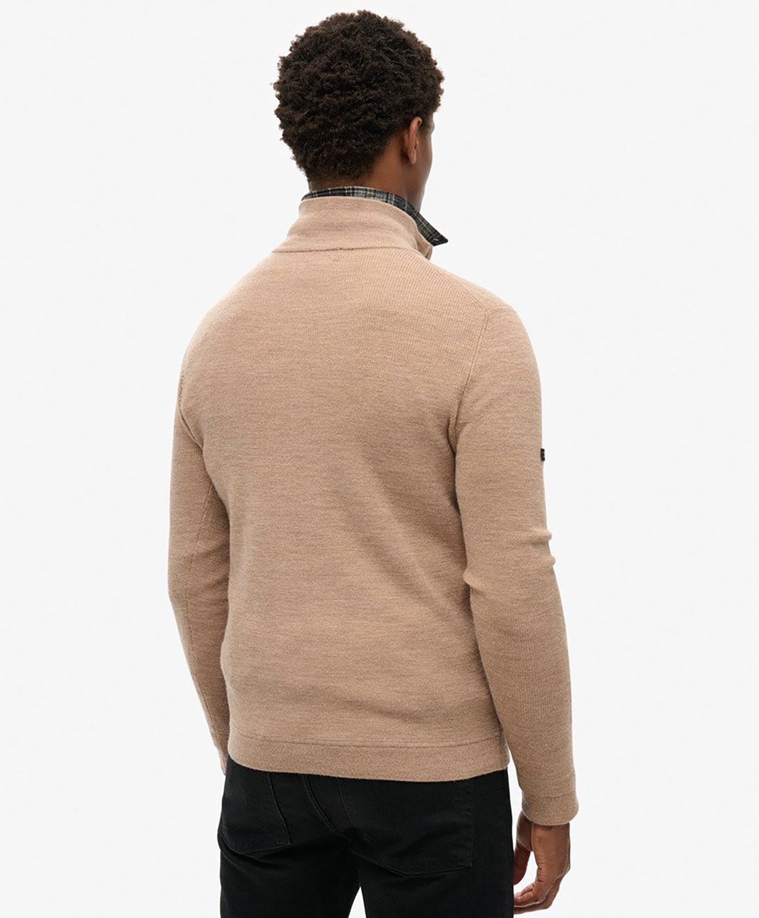 Superdry  Merino Half Zip Jumper