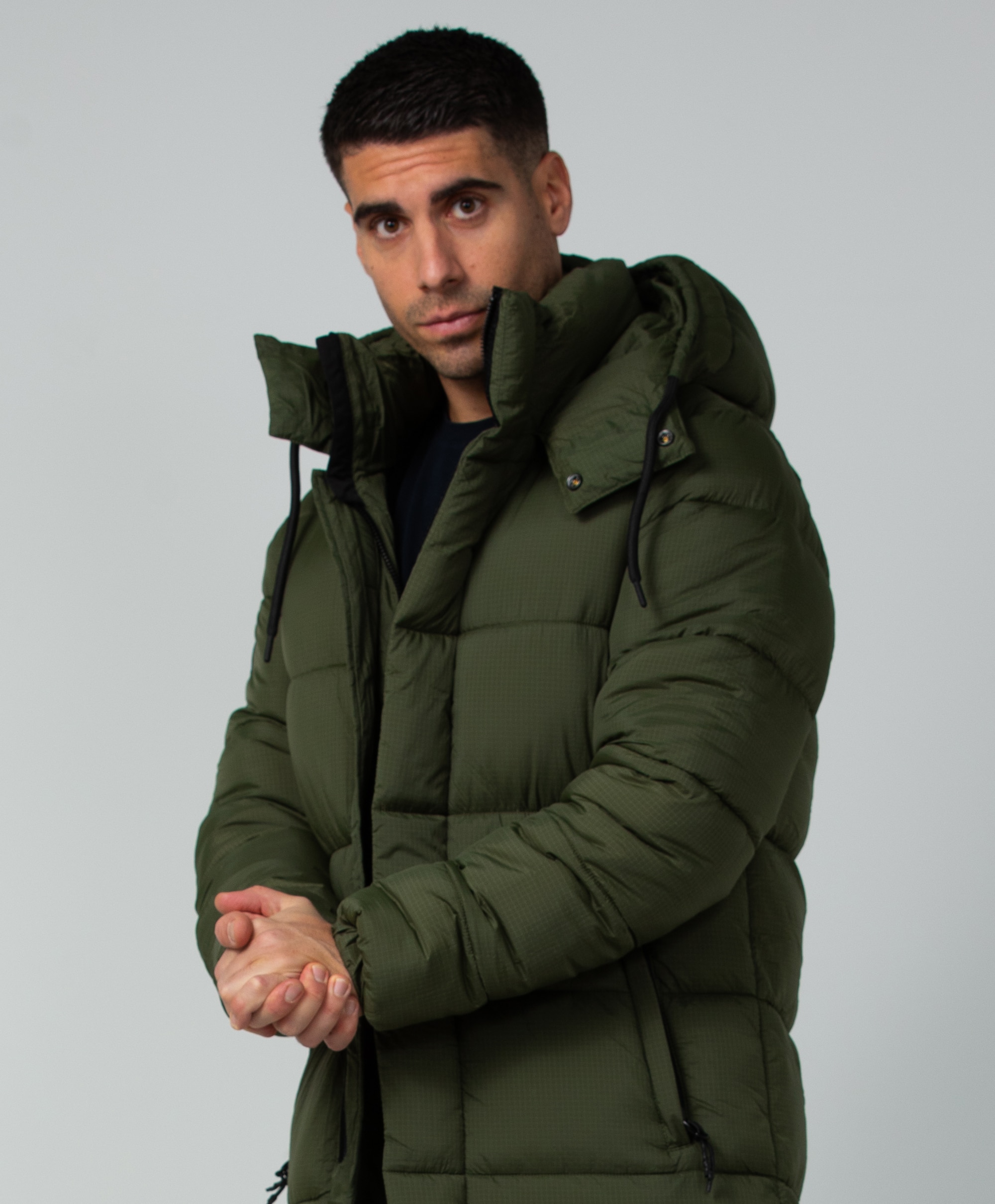 Superdry Ribstop Longline Puffer jacket