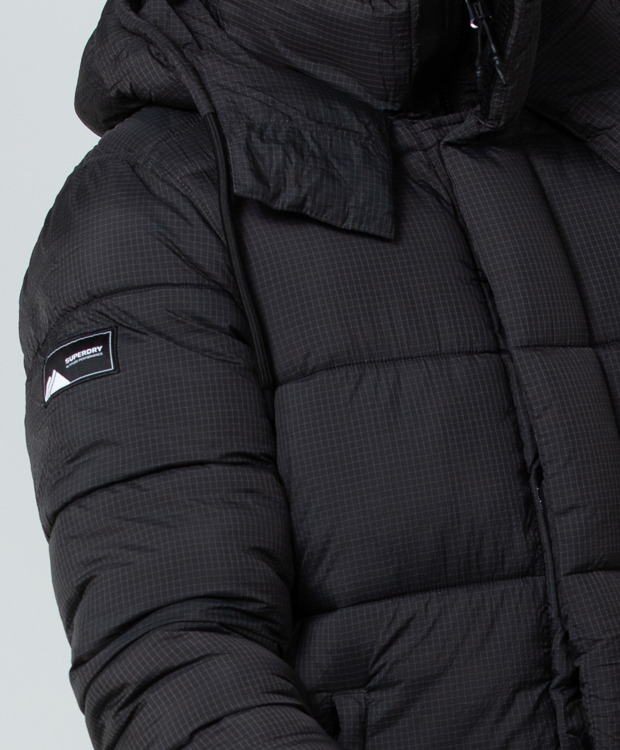 Superdry Ribstop Longline Puffer jacket