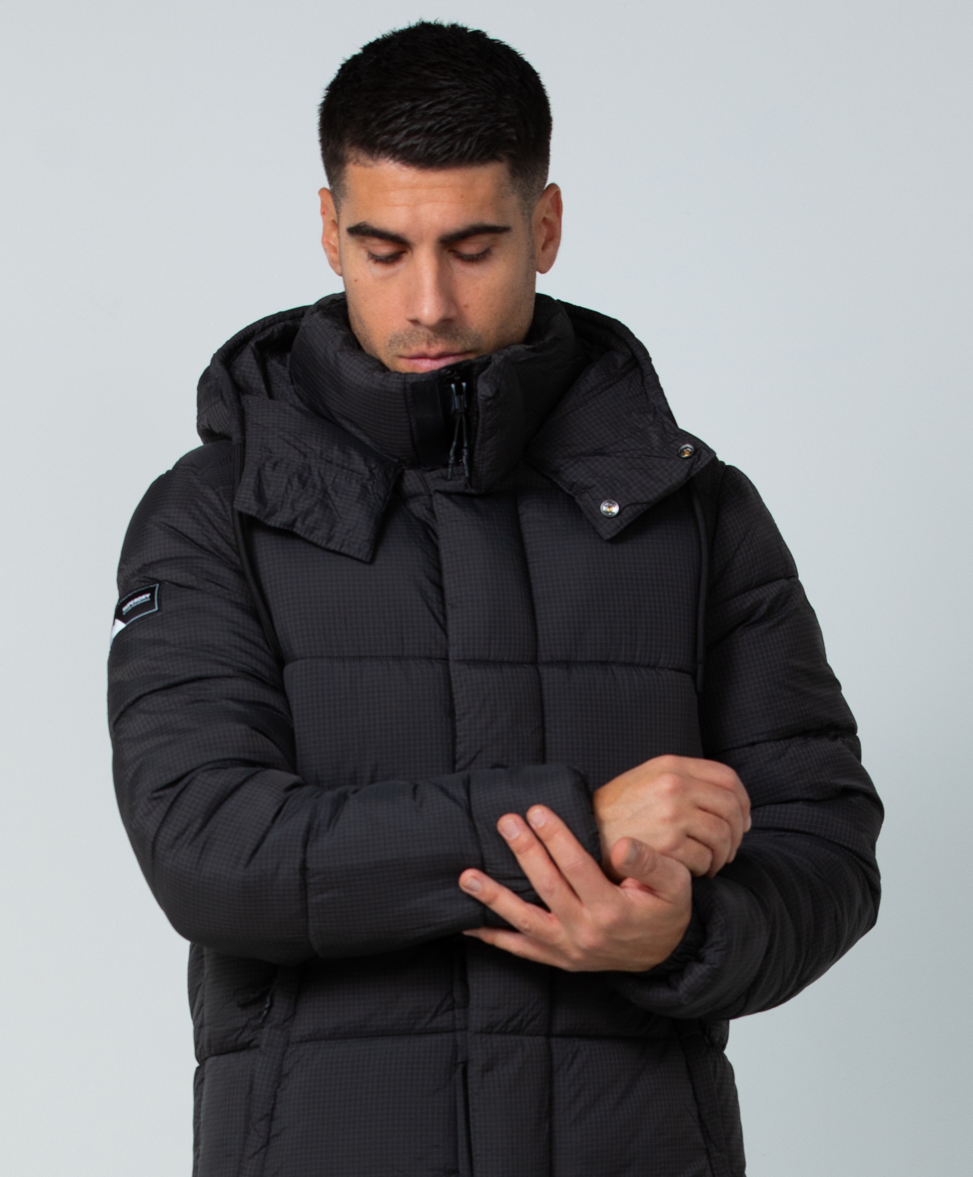 Superdry Ribstop Longline Puffer jacket