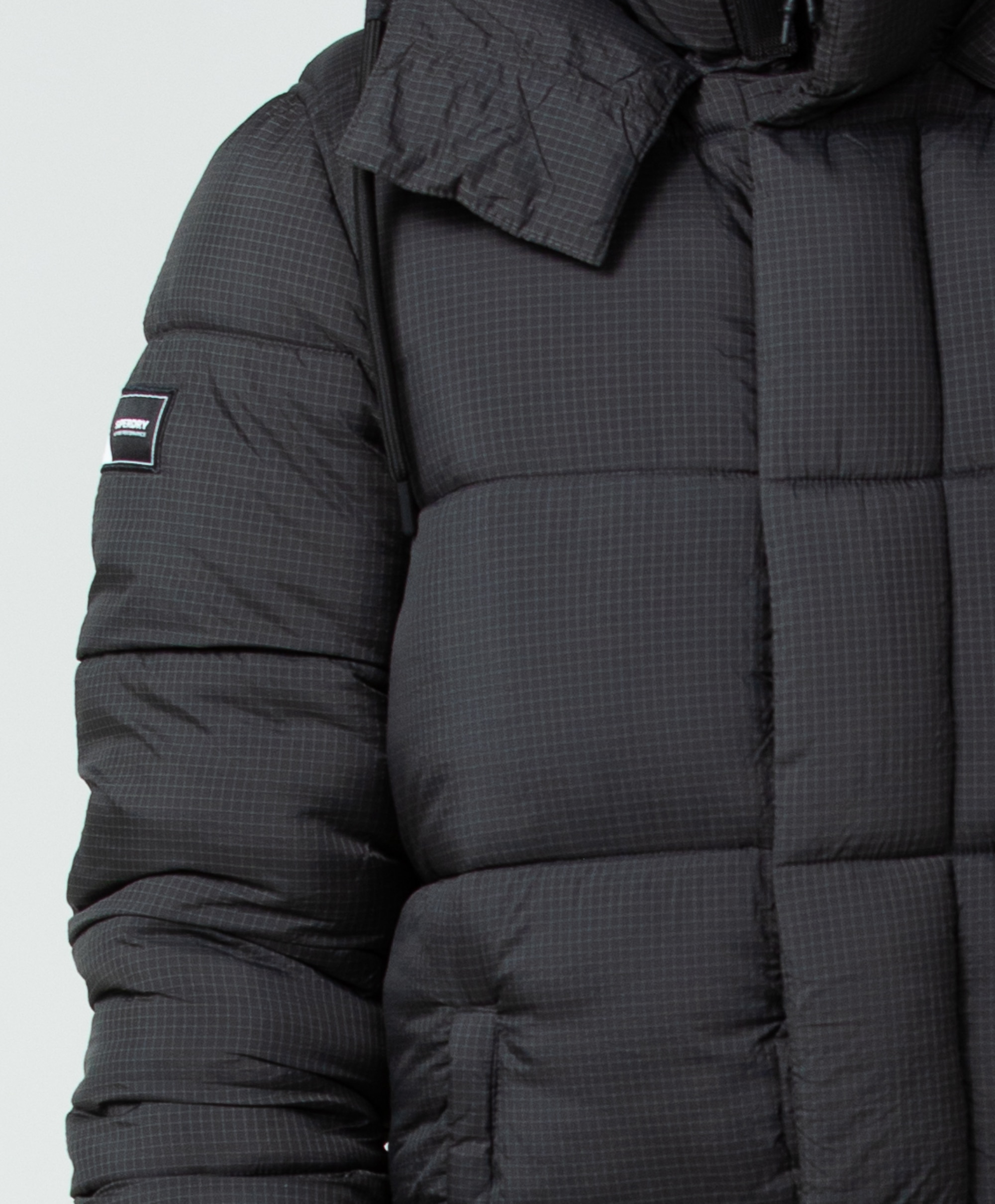 Superdry Ribstop Longline Puffer jacket