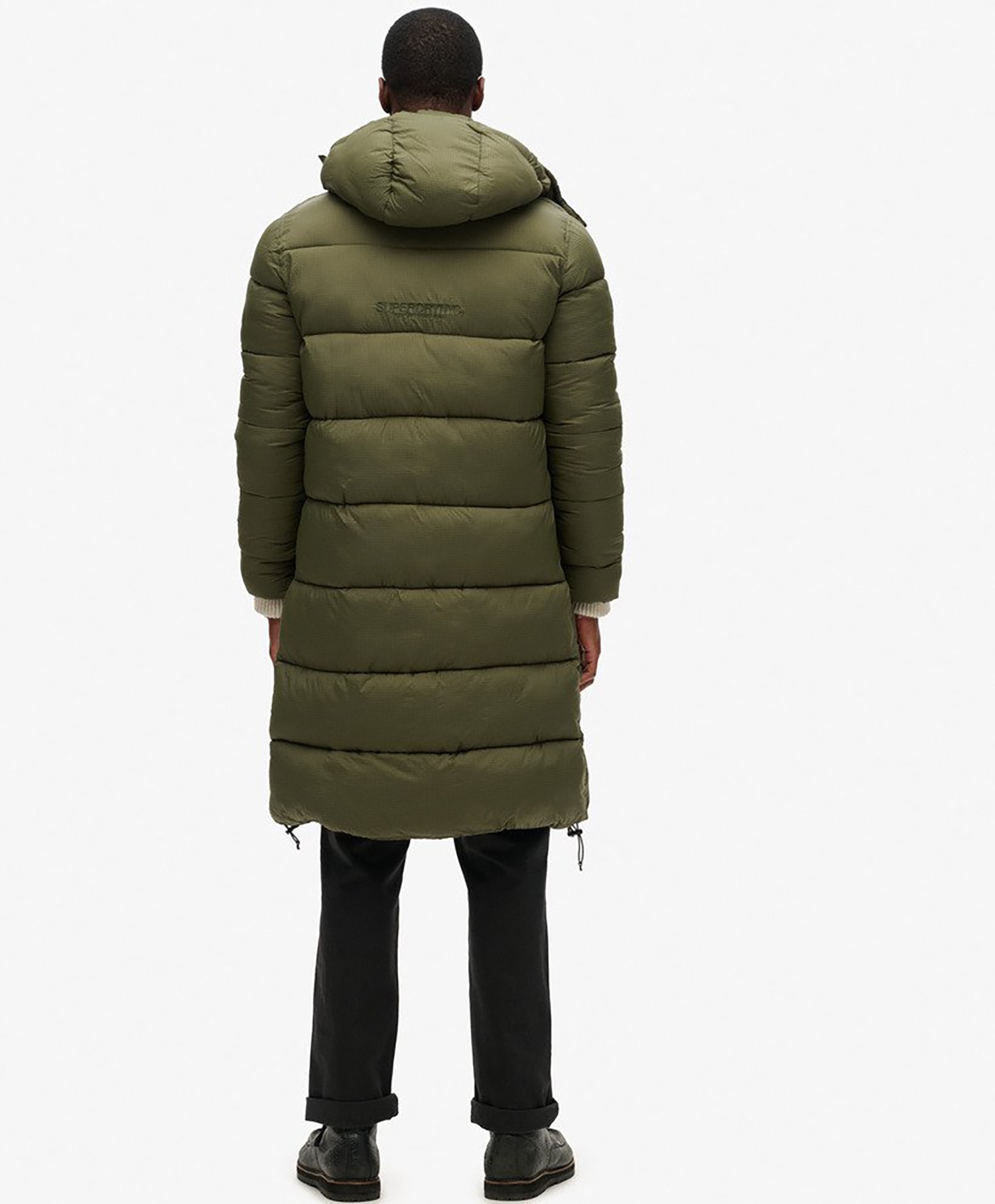 Superdry Ribstop Longline Puffer jacket