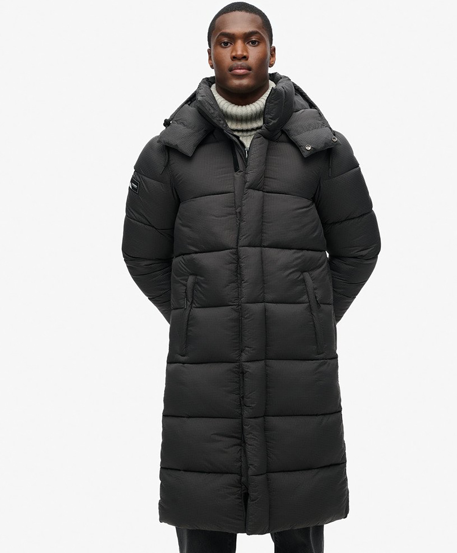 Superdry Ribstop Longline Puffer jacket