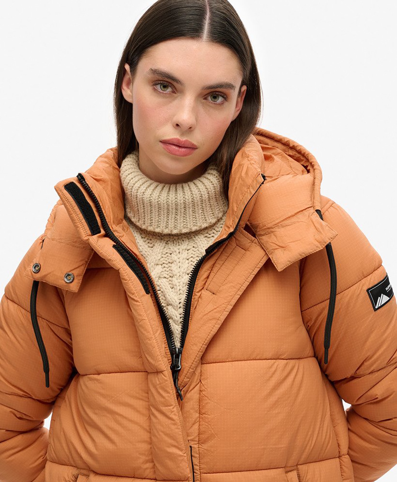 Superdry Ripstop Longline Puffer coat