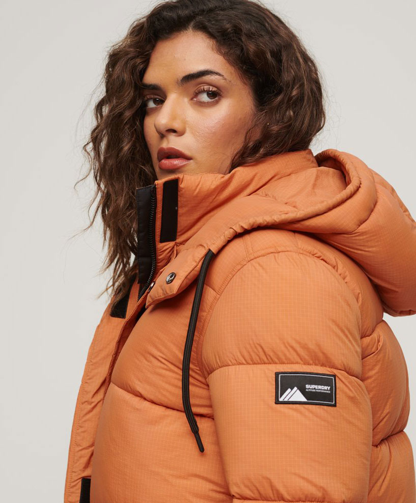 Superdry Ripstop Longline Puffer coat